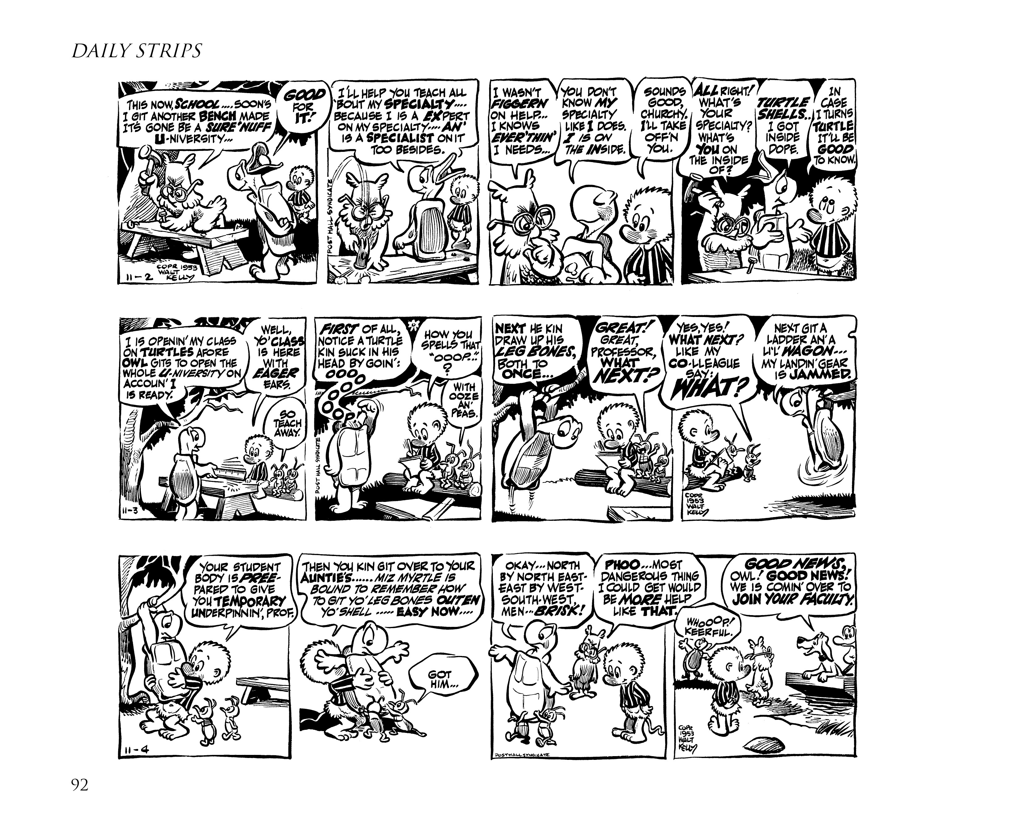 Read online Pogo by Walt Kelly: The Complete Syndicated Comic Strips comic -  Issue # TPB 3 (Part 2) - 4