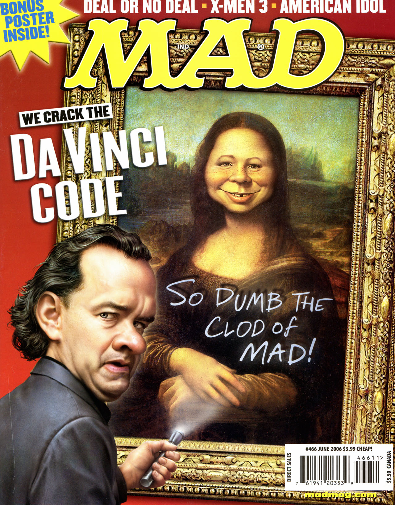 Read online MAD comic -  Issue #466 - 1