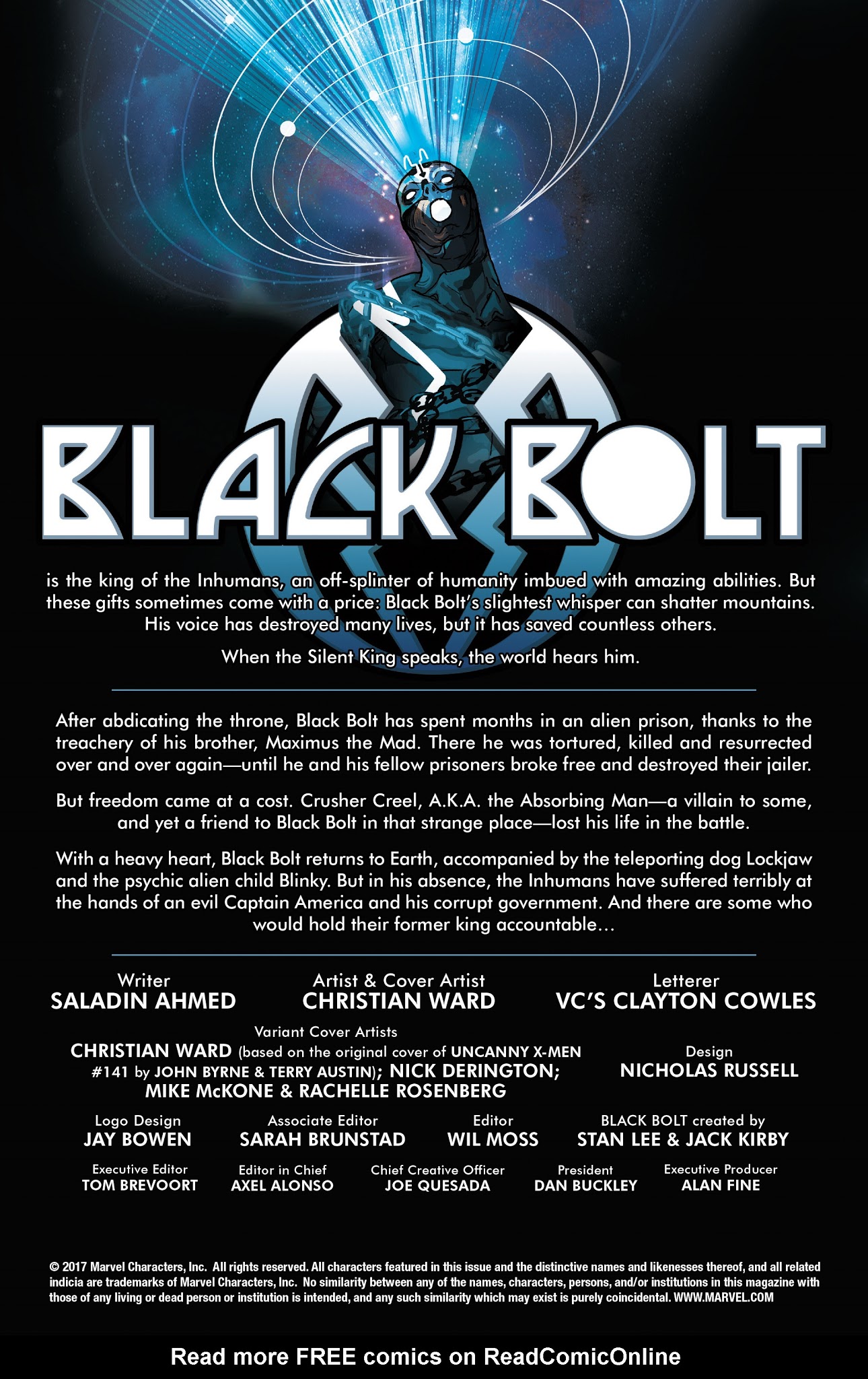 Read online Black Bolt comic -  Issue #8 - 2