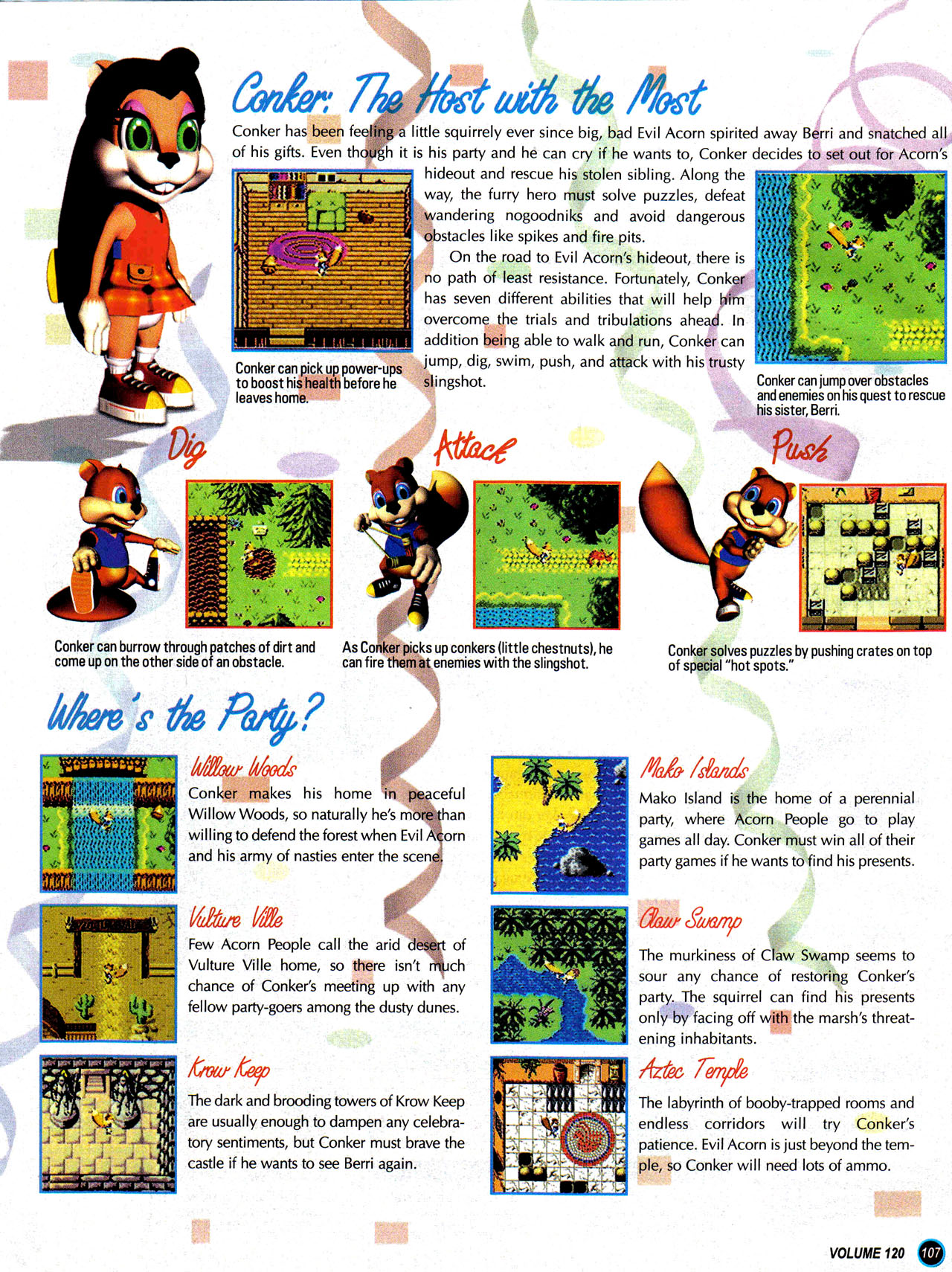 Read online Nintendo Power comic -  Issue #120 - 118