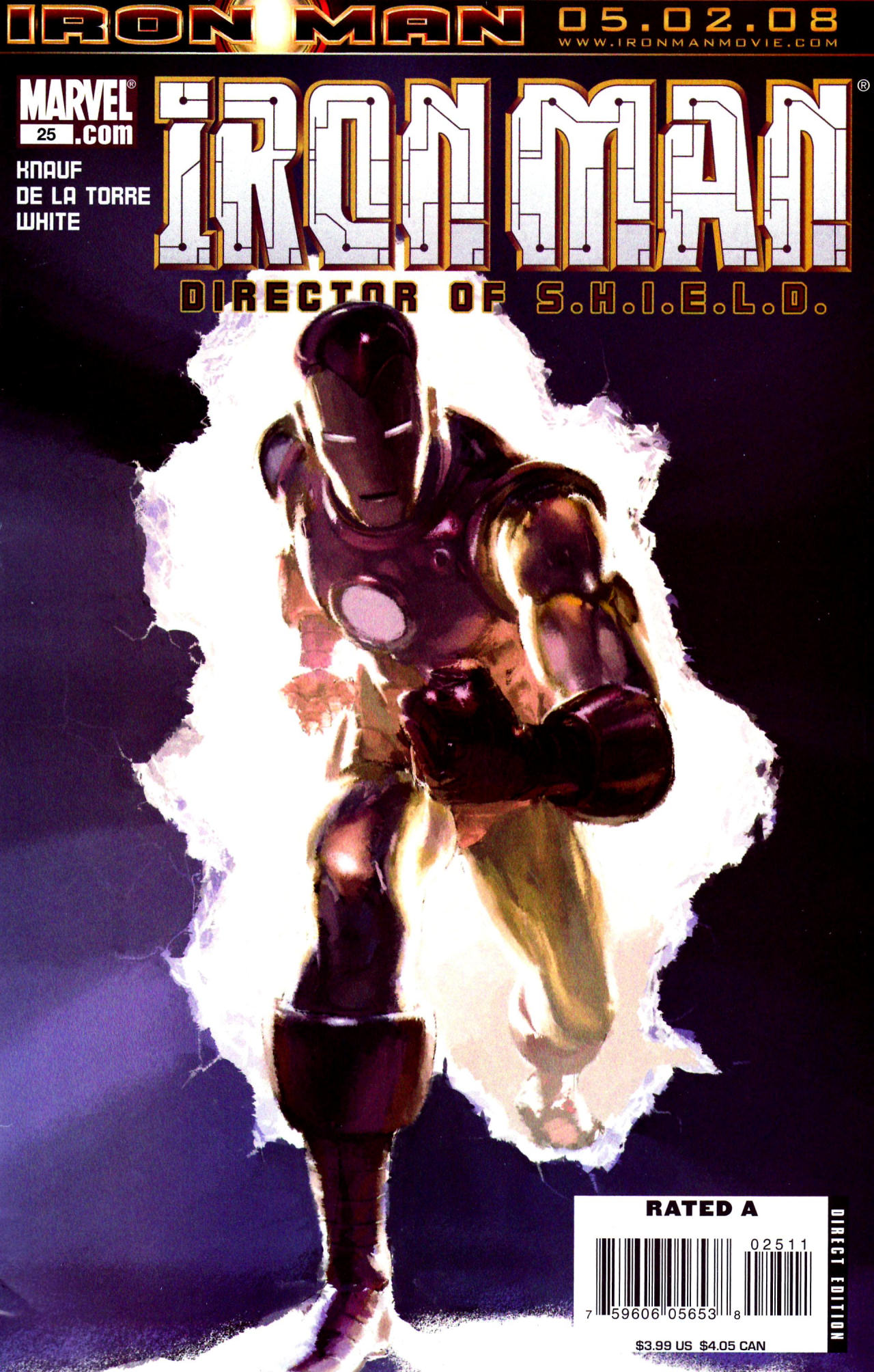 Read online The Invincible Iron Man (2007) comic -  Issue #25 - 1