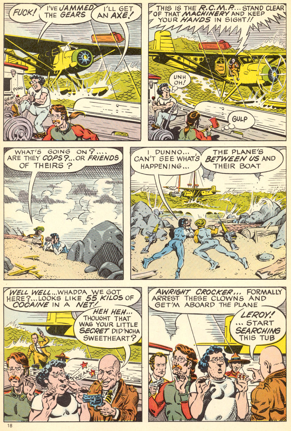 Read online Harold Hedd in "Hitler's Cocaine" comic -  Issue #2 - 20