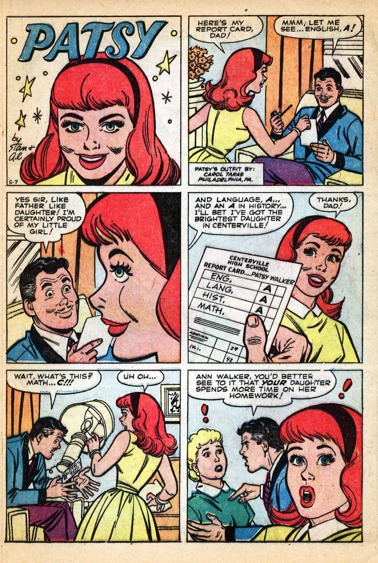 Read online Patsy Walker comic -  Issue #78 - 17
