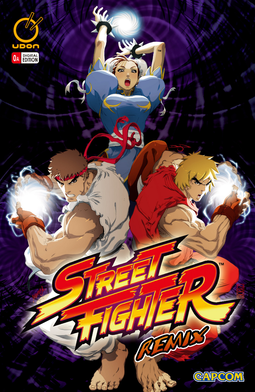 Read online Street Fighter Remix comic -  Issue # Full - 1