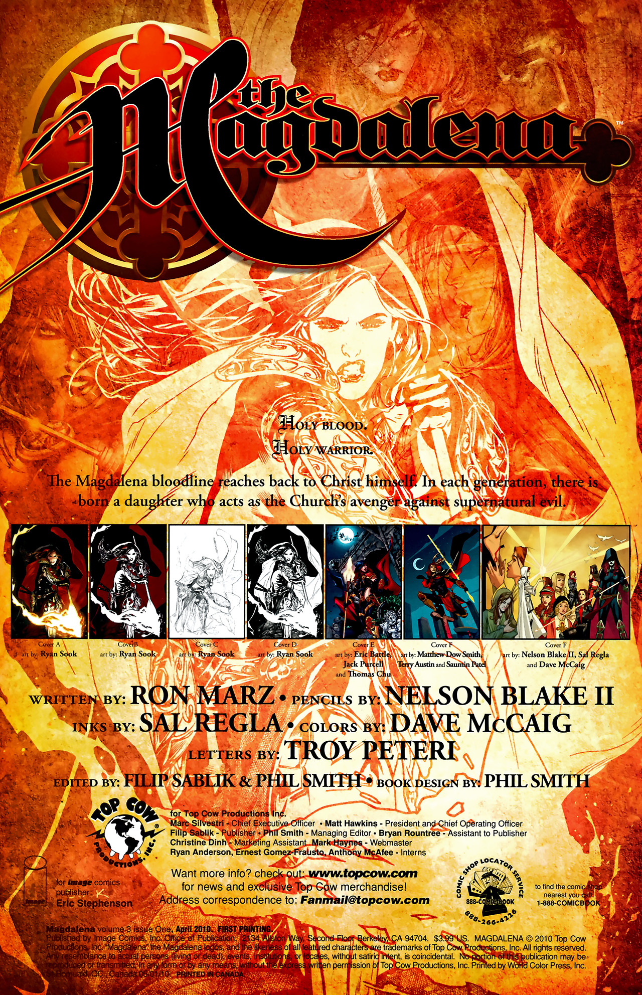 Read online The Magdalena (2010) comic -  Issue #1 - 2