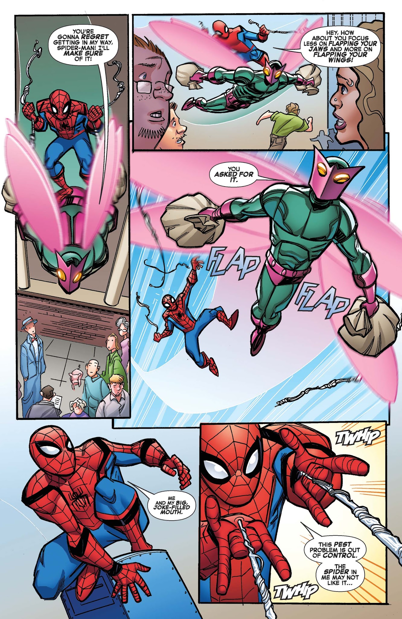 Read online Spider-Man: Homecoming — Fight or Flight comic -  Issue # Full - 8