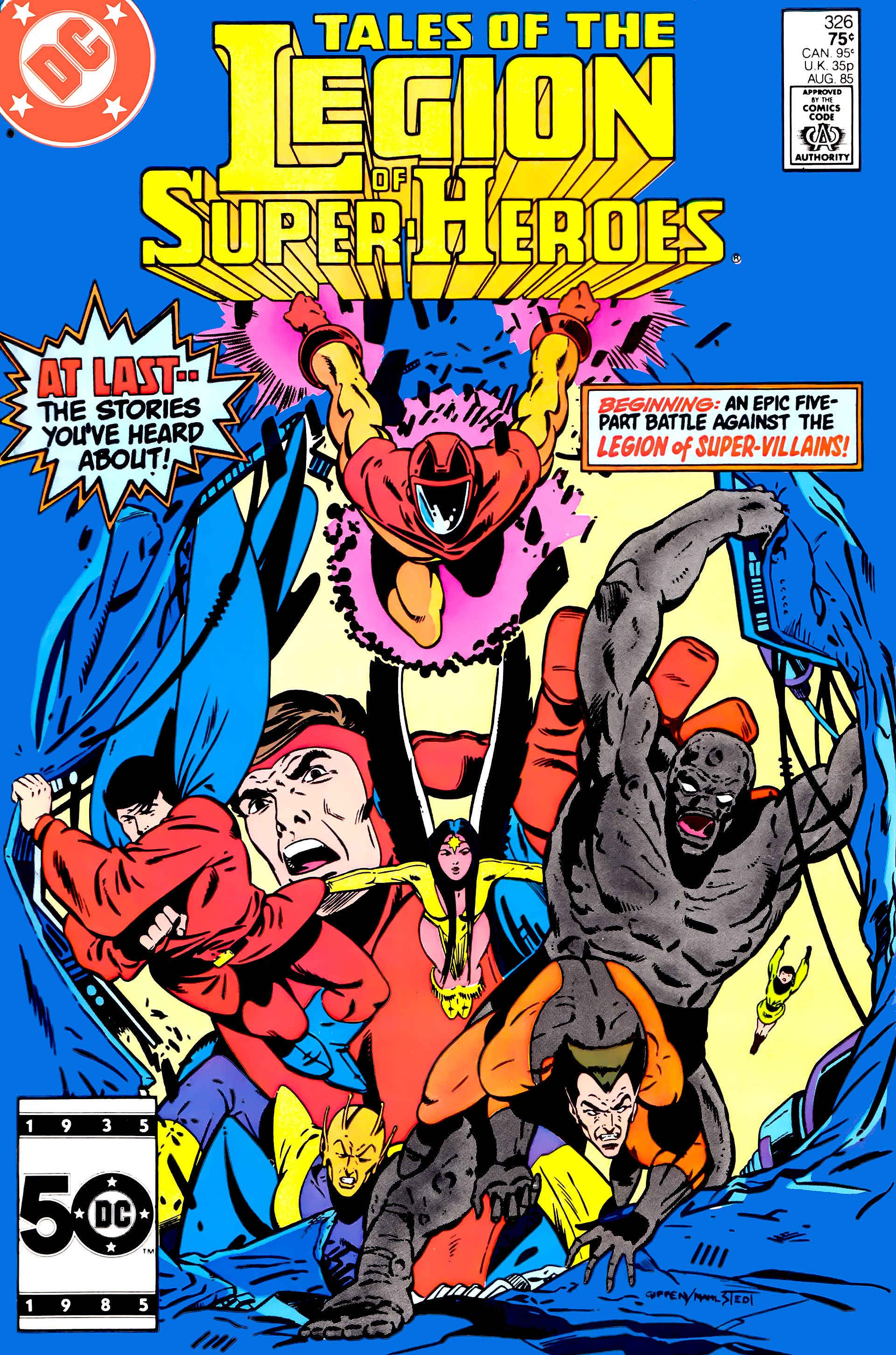 Read online Legion of Super-Heroes (1984) comic -  Issue #1 - 2