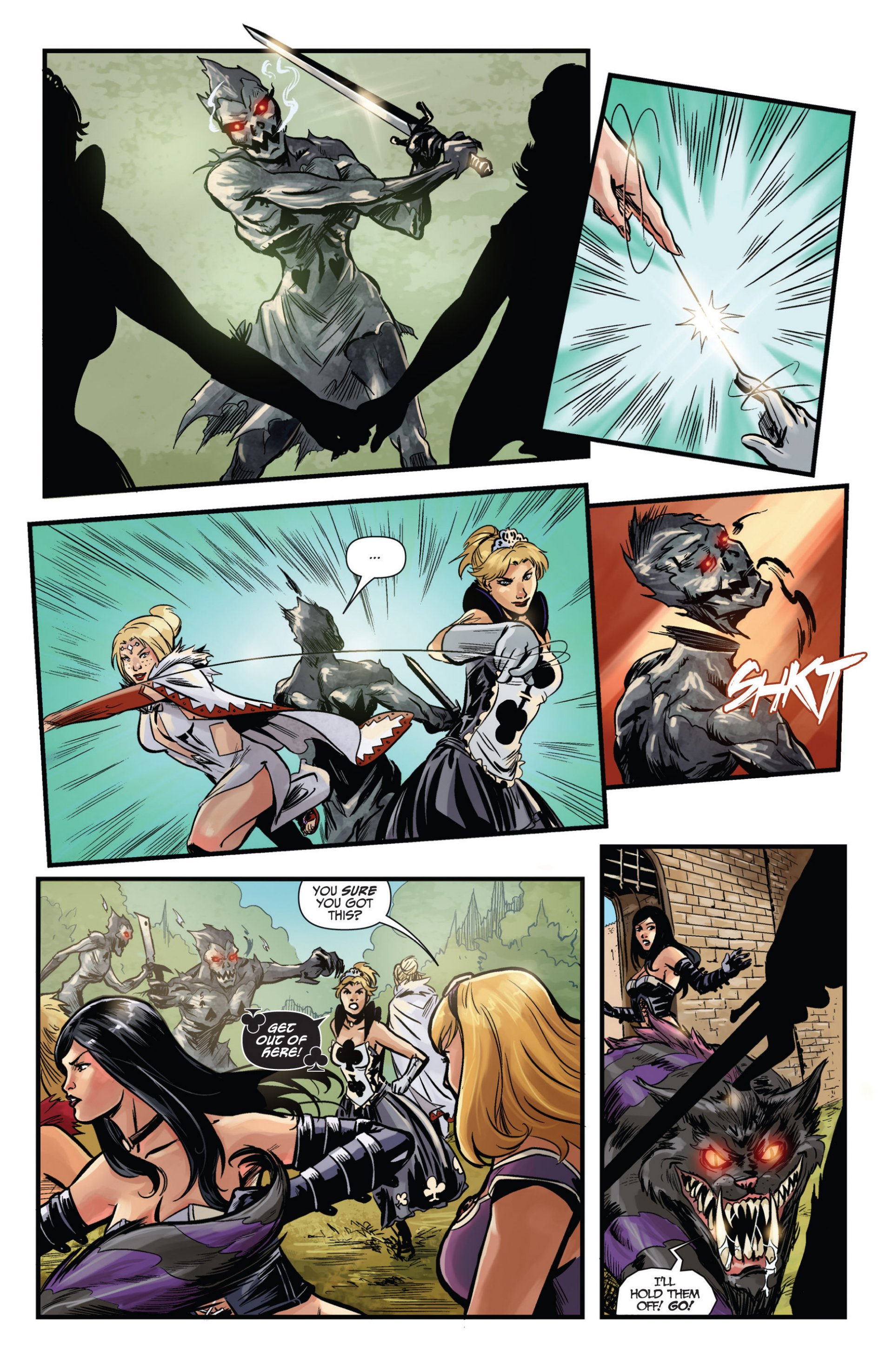 Read online Grimm Fairy Tales presents Wonderland comic -  Issue #25 - 14