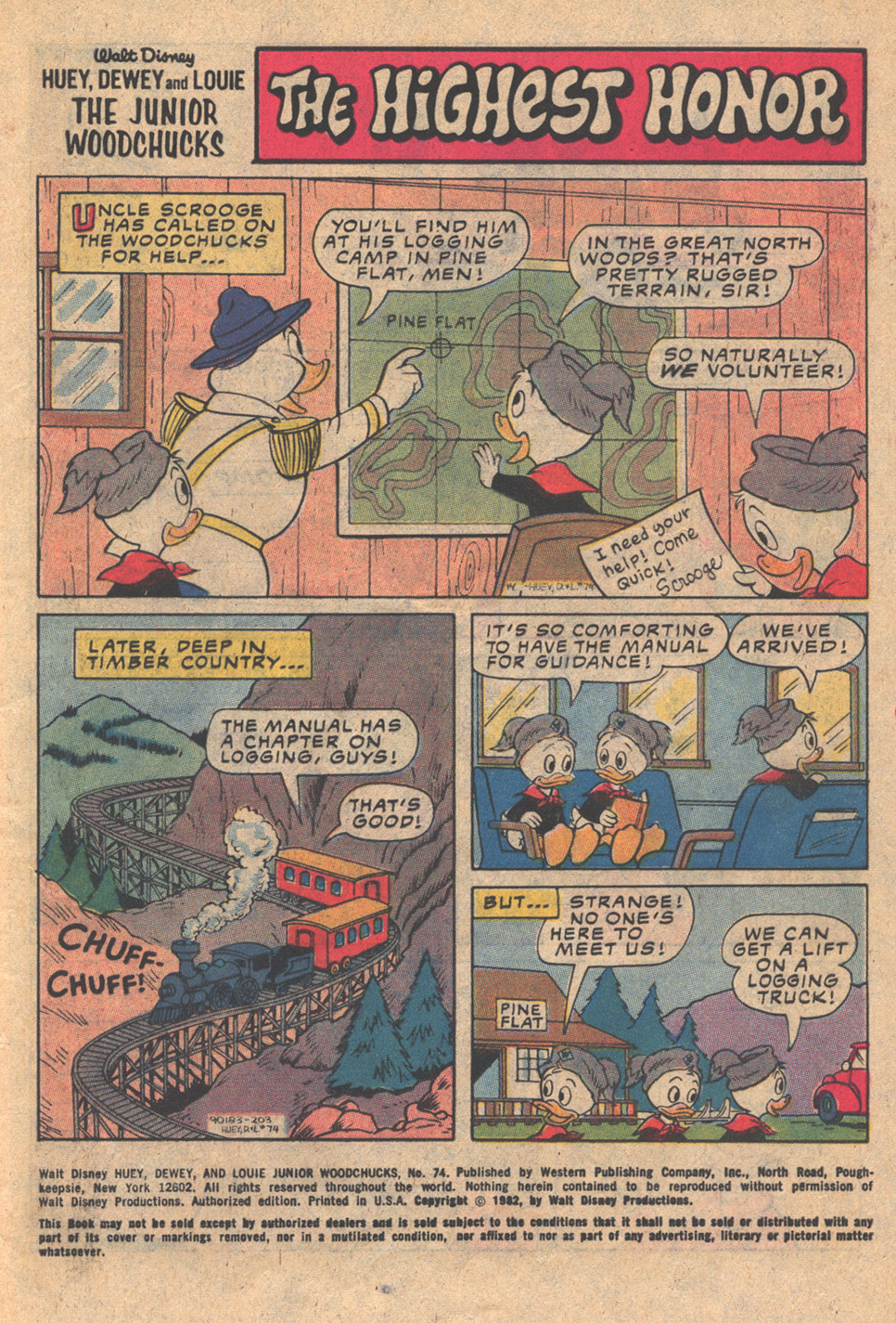 Read online Huey, Dewey, and Louie Junior Woodchucks comic -  Issue #74 - 3