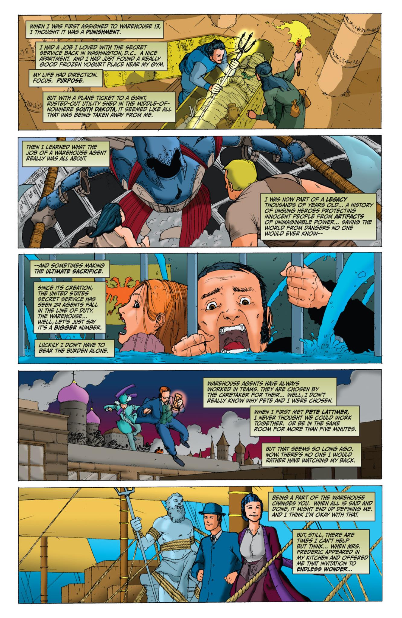 Read online Warehouse 13 comic -  Issue #4 - 4