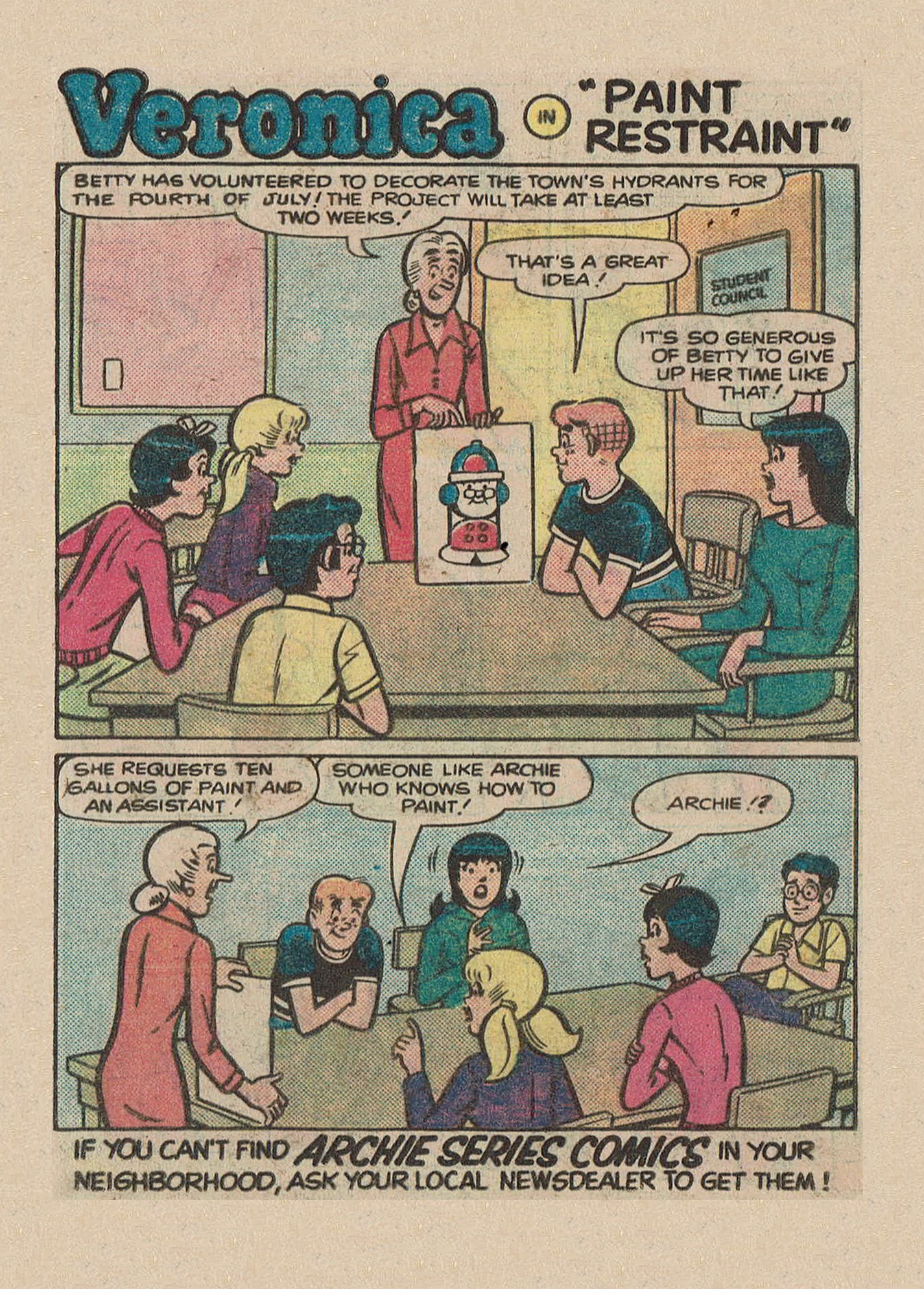 Read online Archie Digest Magazine comic -  Issue #55 - 85