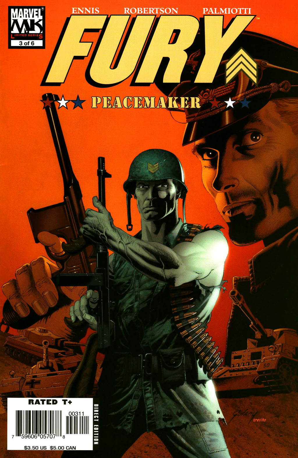Read online Fury: Peacemaker comic -  Issue #3 - 1