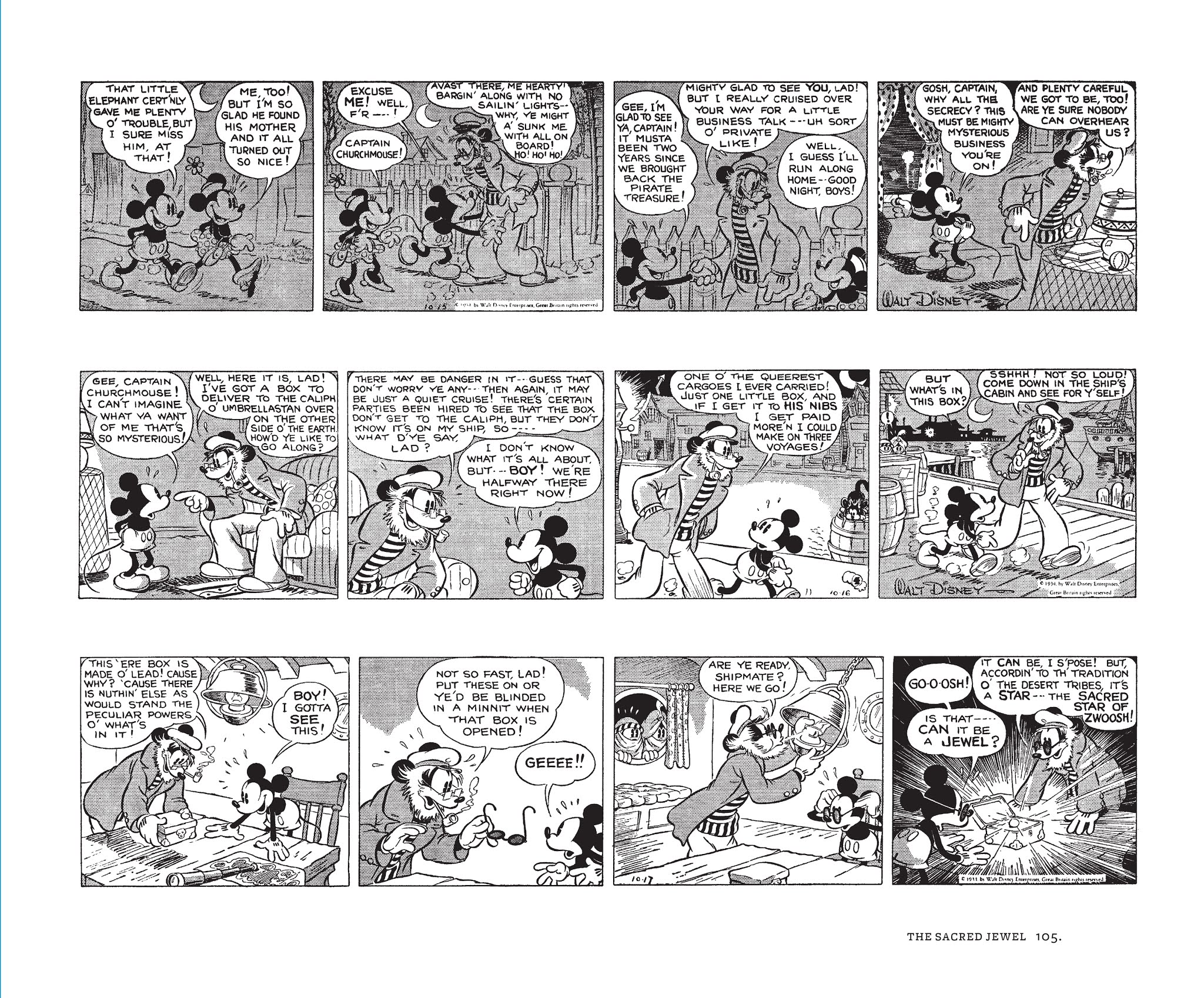 Read online Walt Disney's Mickey Mouse by Floyd Gottfredson comic -  Issue # TPB 3 (Part 2) - 5
