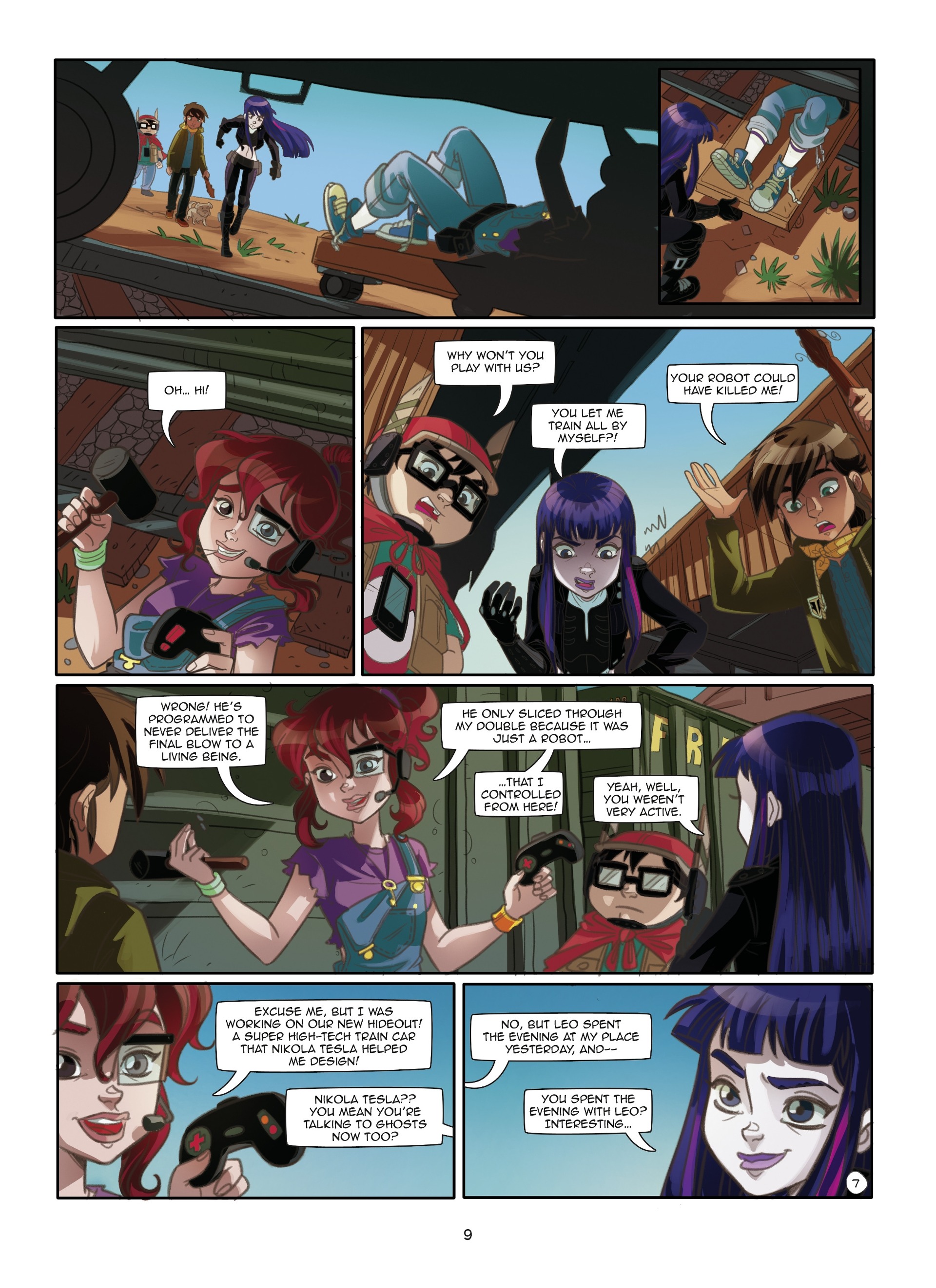 Read online Magic 7 comic -  Issue #3 - 10