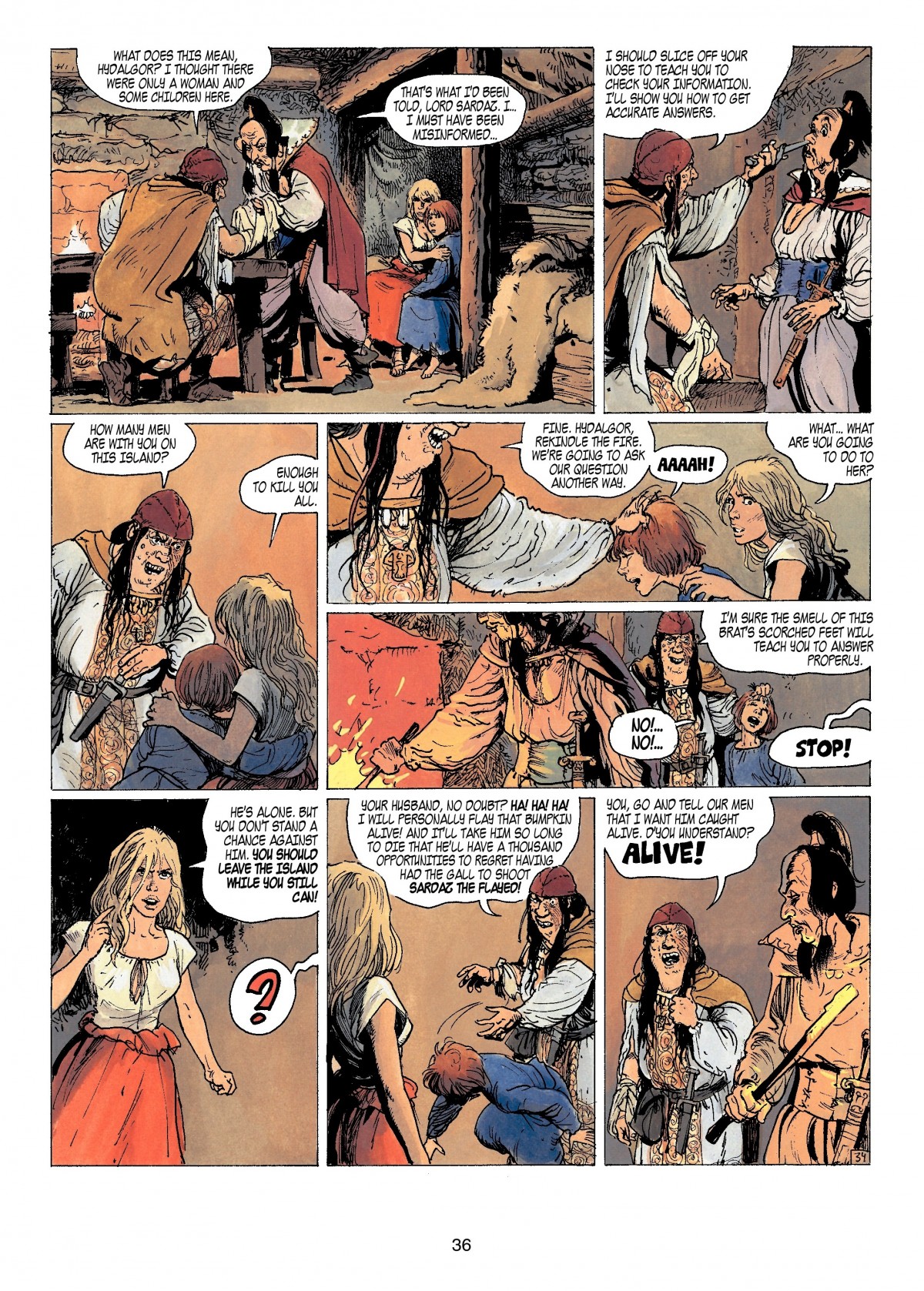 Read online Thorgal comic -  Issue #15 - 36