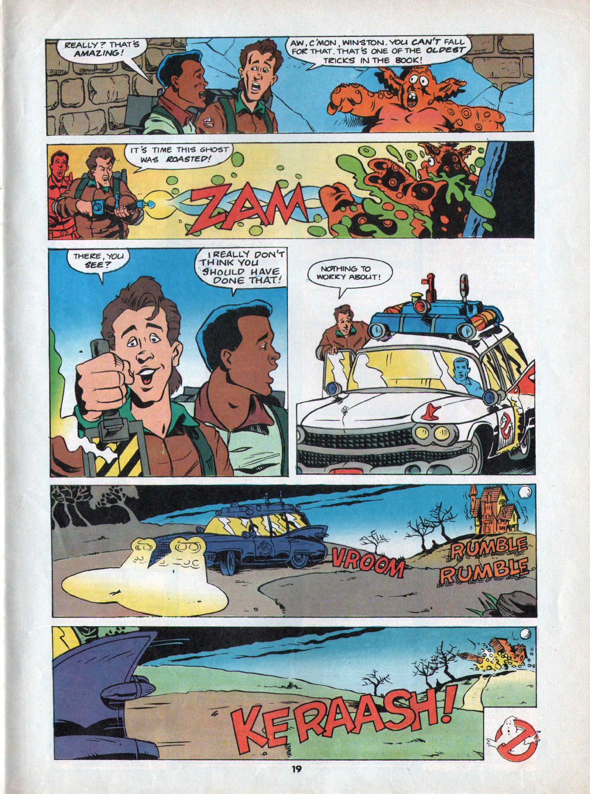Read online The Real Ghostbusters comic -  Issue #39 - 19