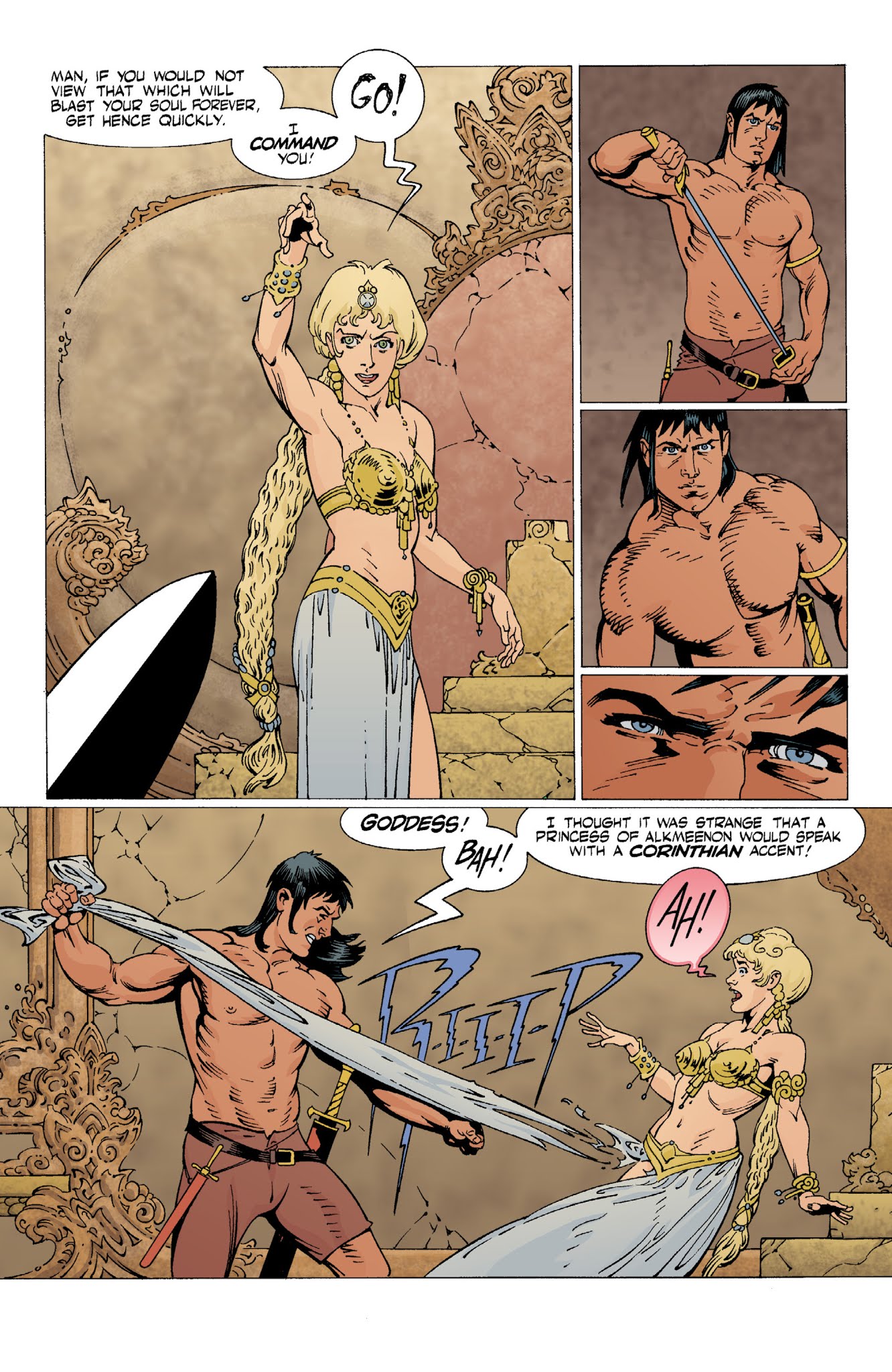 Read online Conan and the Jewels of Gwahlur comic -  Issue # _TPB - 26