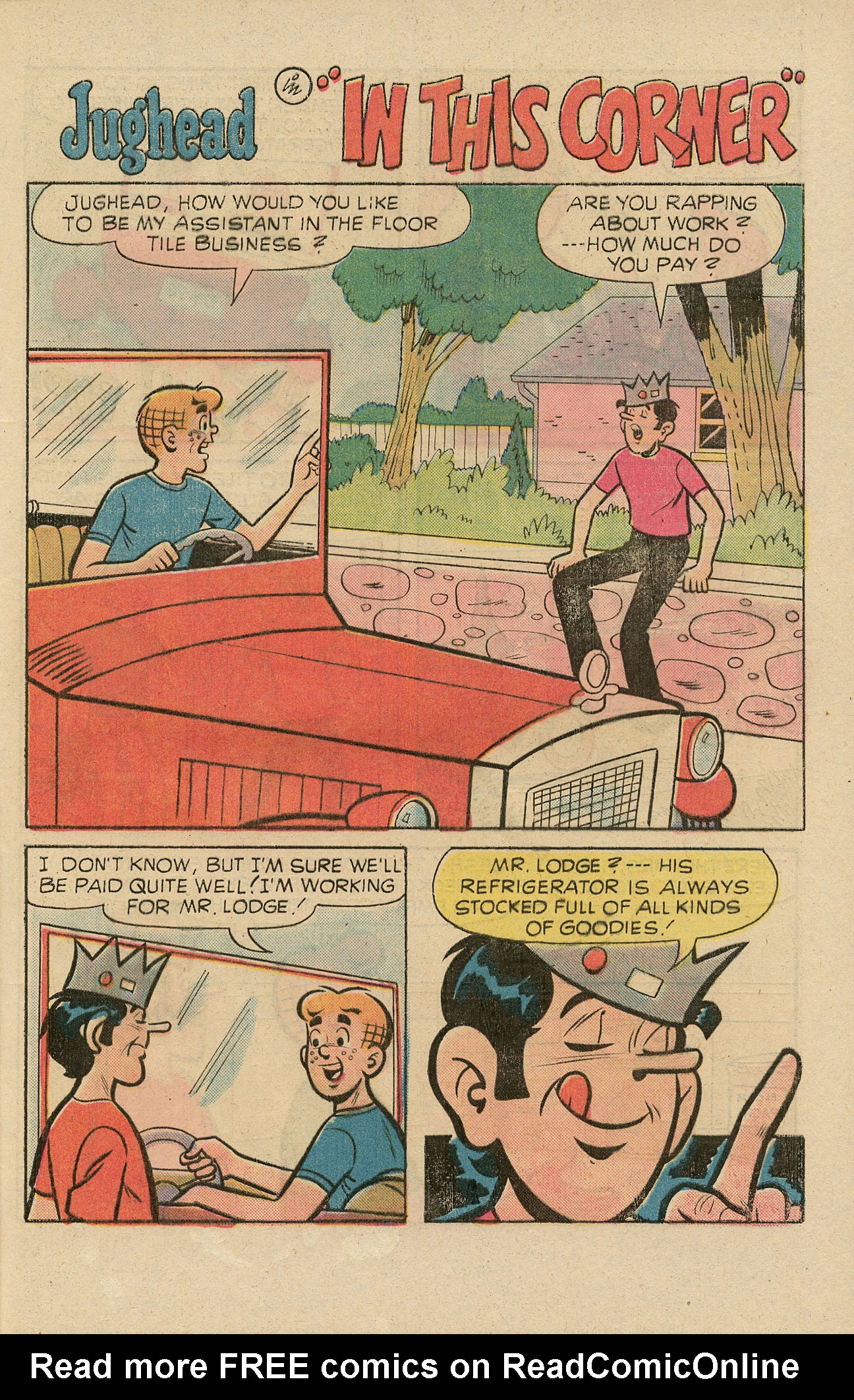 Read online Archie's TV Laugh-Out comic -  Issue #44 - 29