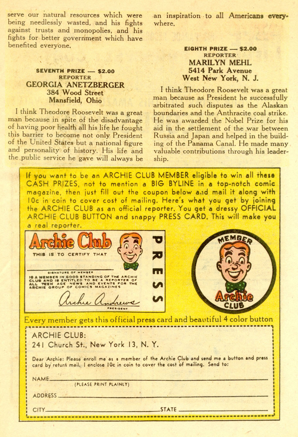 Read online Pep Comics comic -  Issue #125 - 27