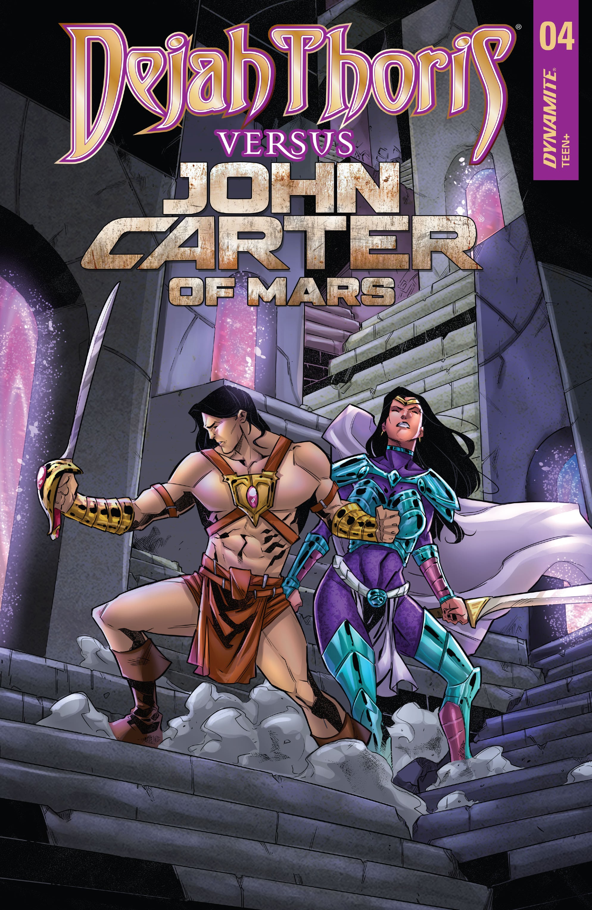 Read online Dejah Thoris vs. John Carter of Mars comic -  Issue #4 - 3
