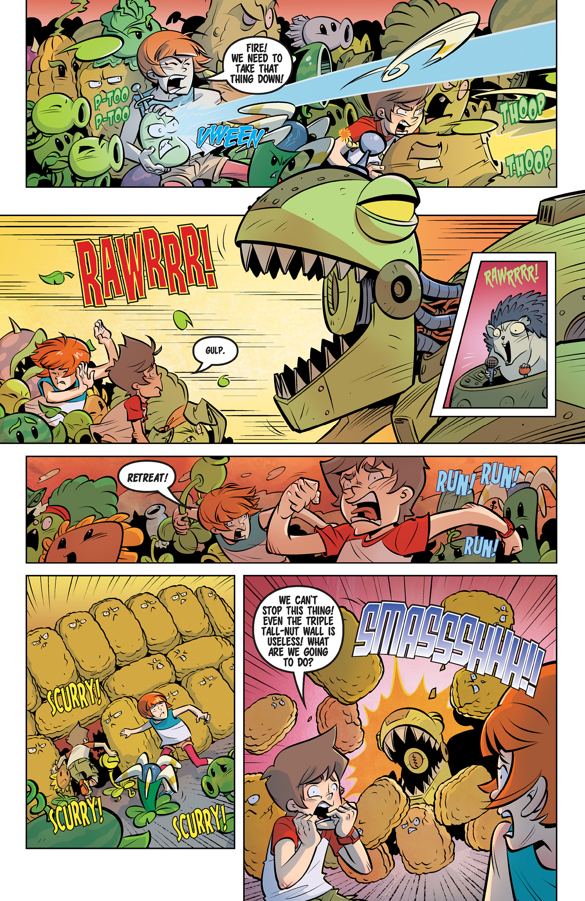Read online Plants vs. Zombies: Petal to the Metal comic -  Issue #9 - 18