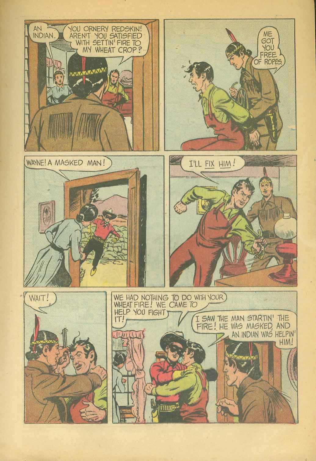 Read online The Lone Ranger (1948) comic -  Issue #22 - 23