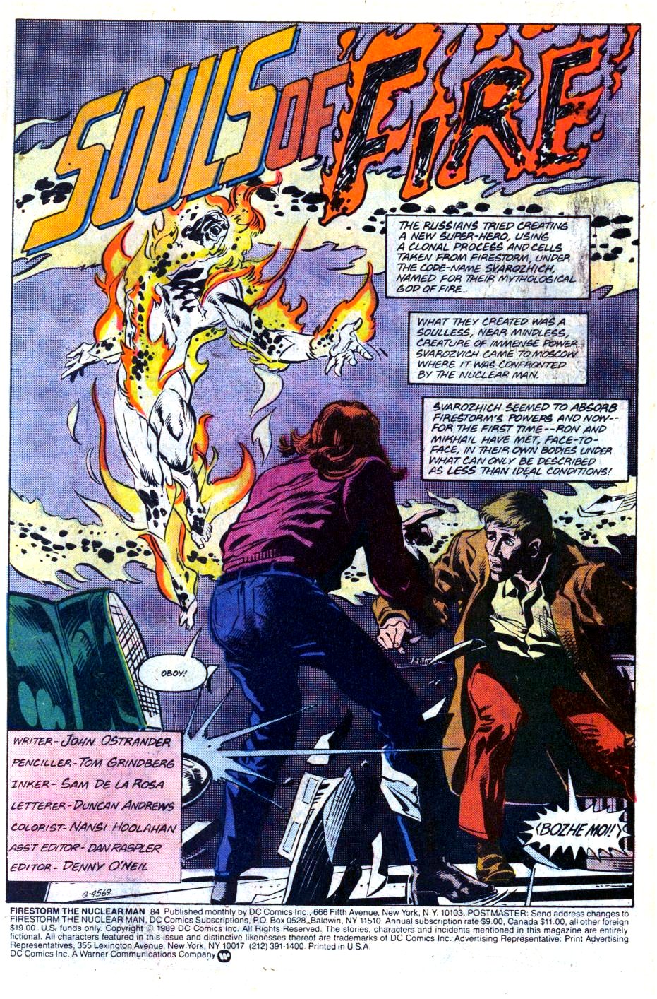 Firestorm, the Nuclear Man Issue #84 #20 - English 2