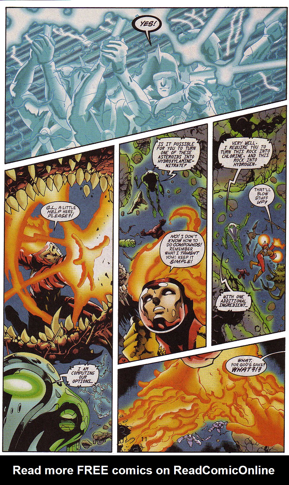 Read online Green Lantern: Circle of Fire comic -  Issue #7 - 12