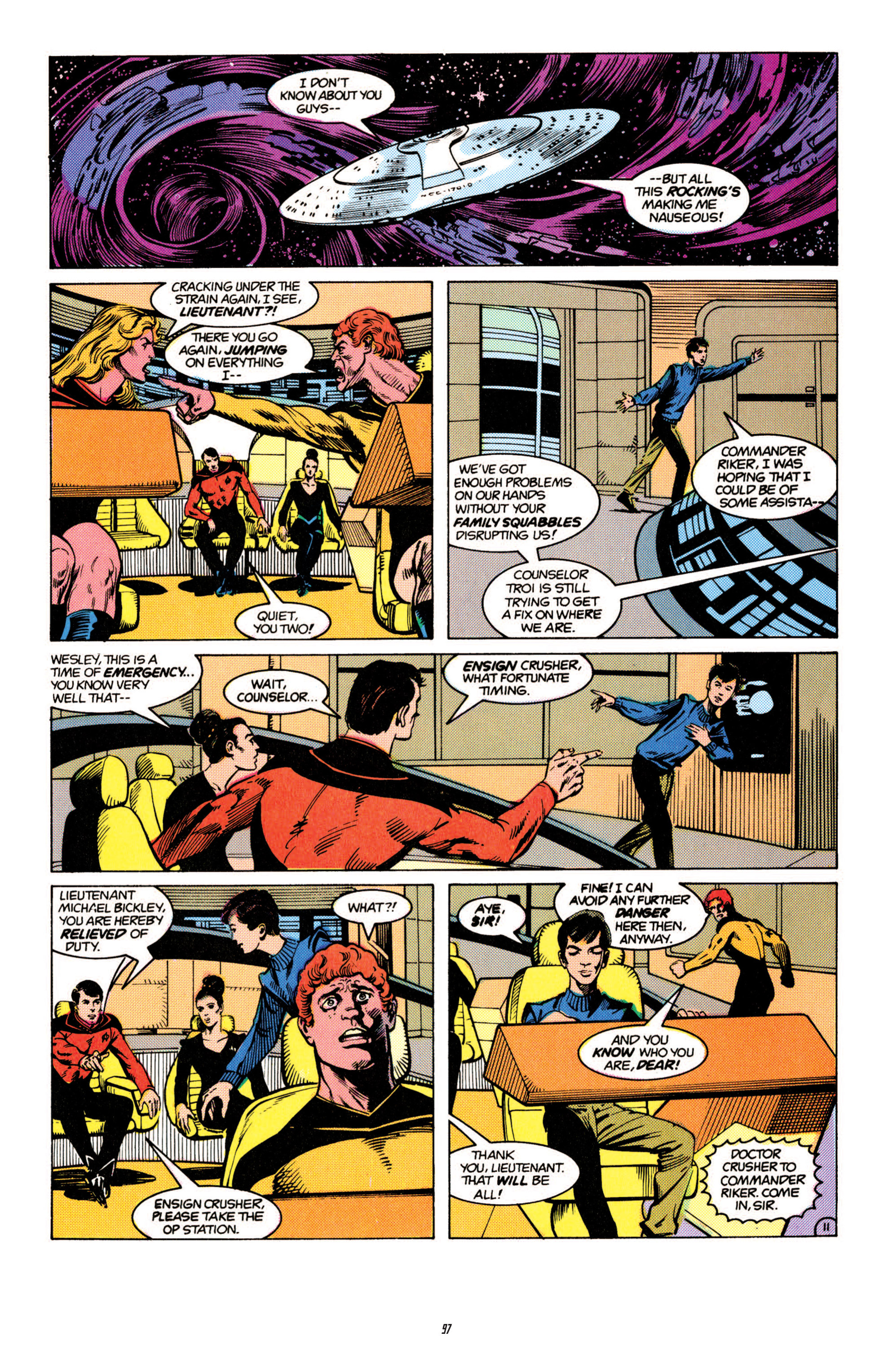 Read online Star Trek Classics comic -  Issue #4 - 96