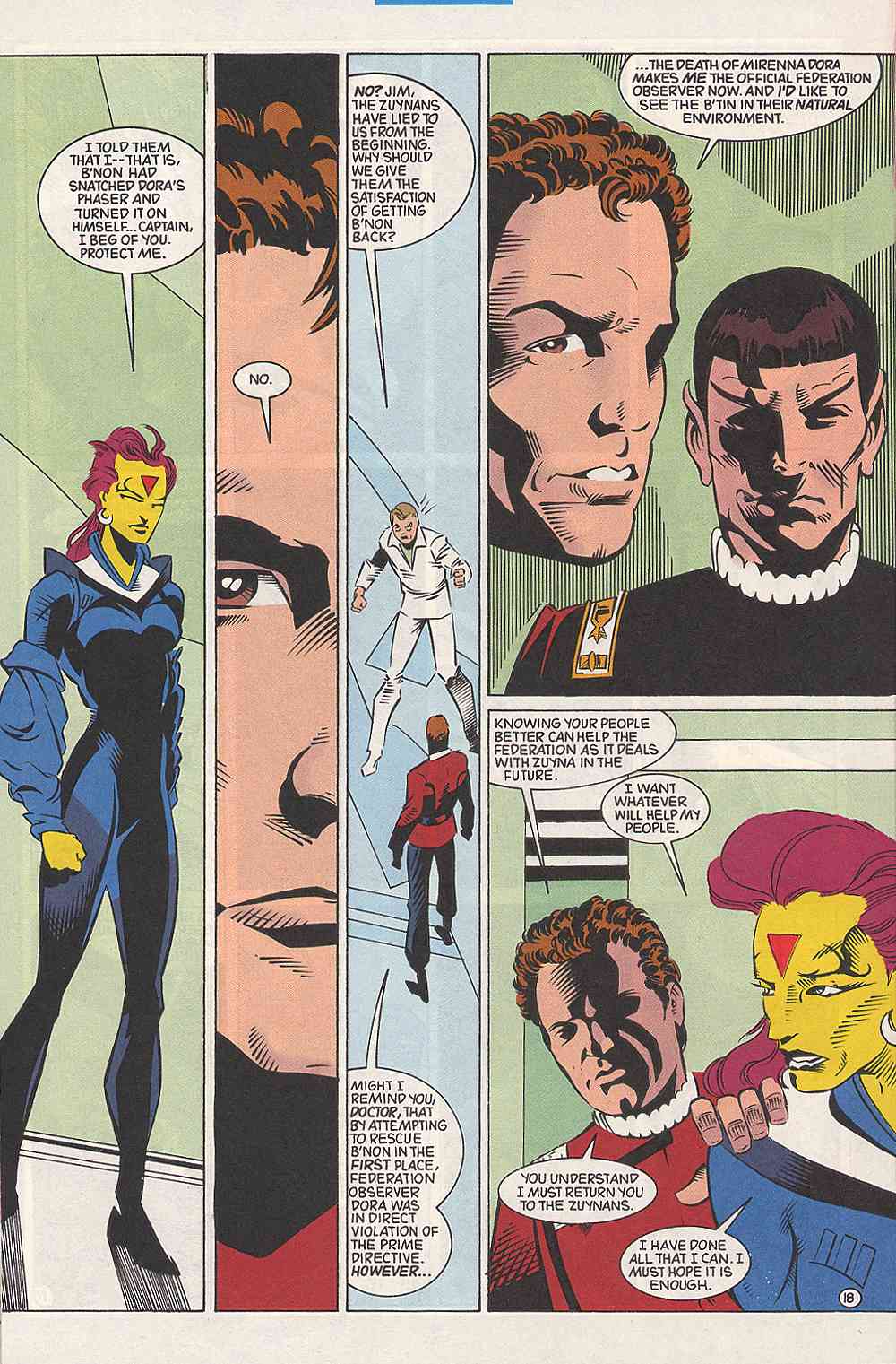 Read online Star Trek (1989) comic -  Issue #29 - 21