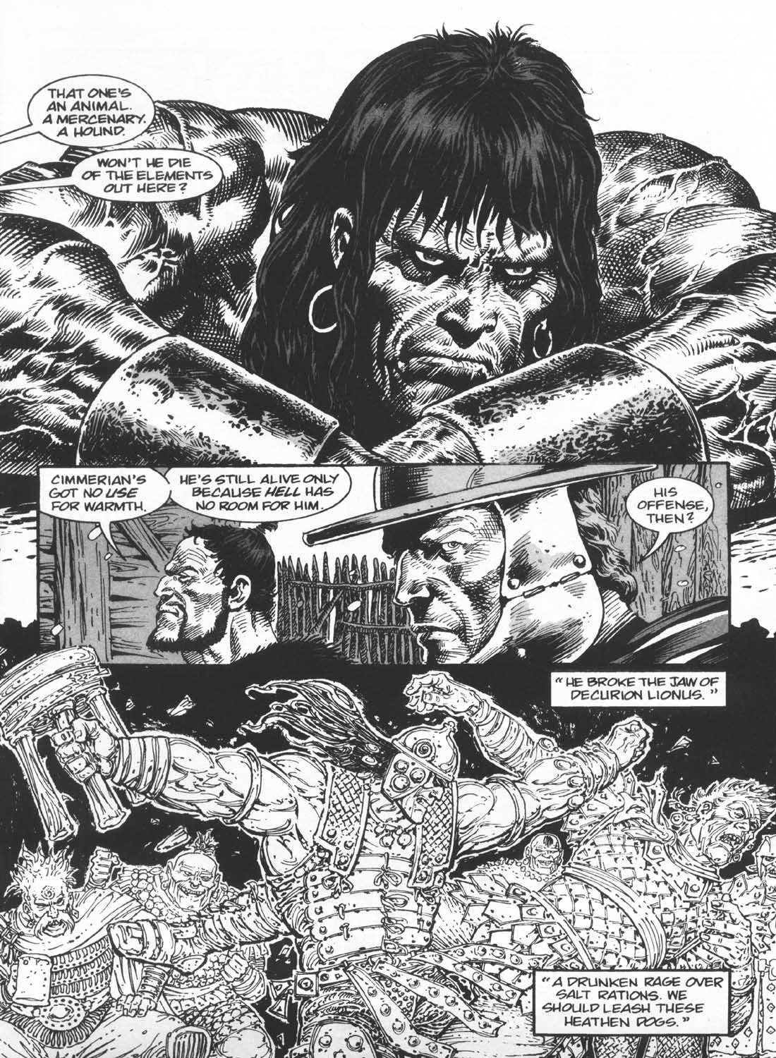 Read online Conan the Savage comic -  Issue #1 - 7
