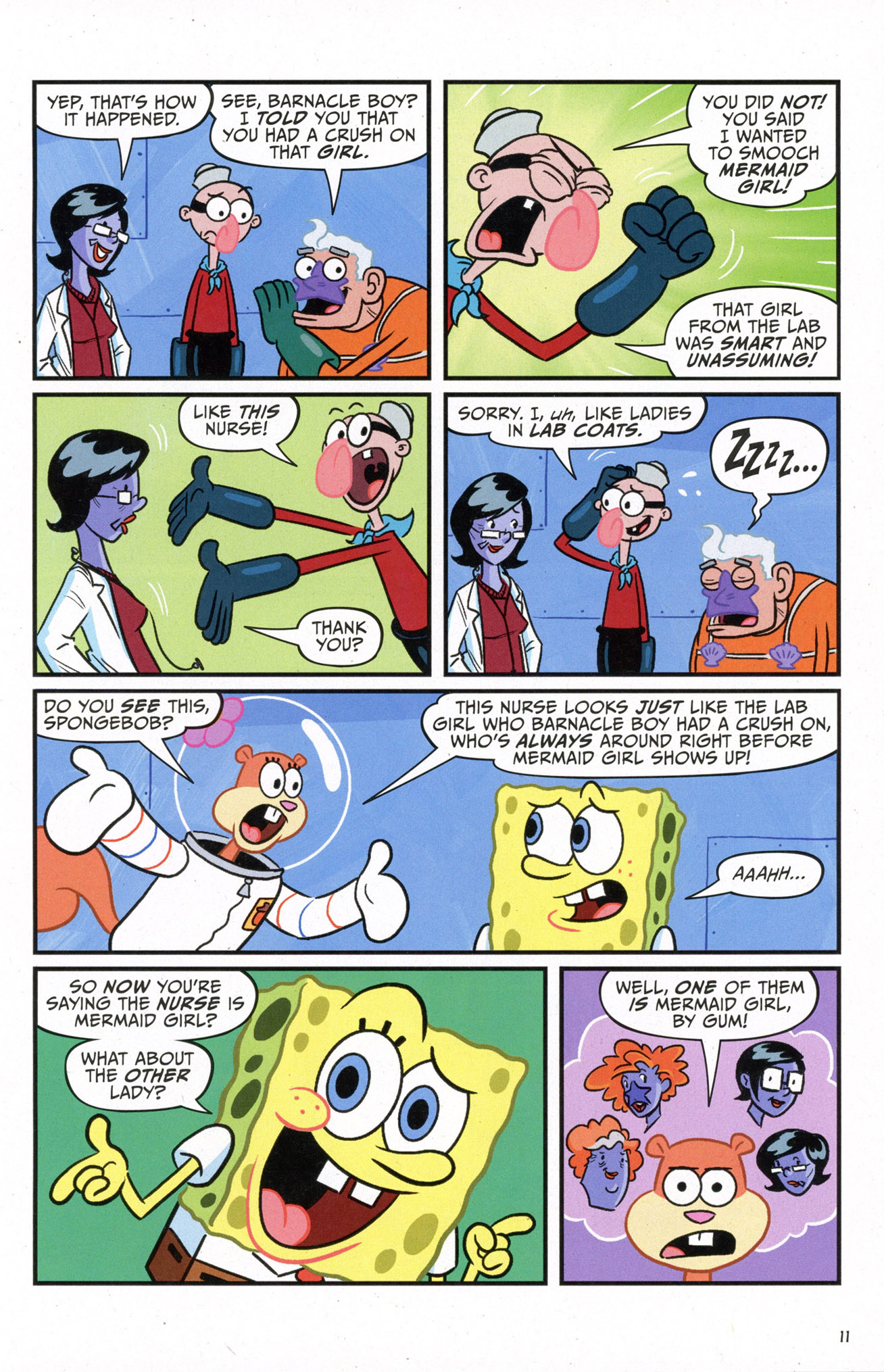 Read online SpongeBob Comics comic -  Issue #63 - 13