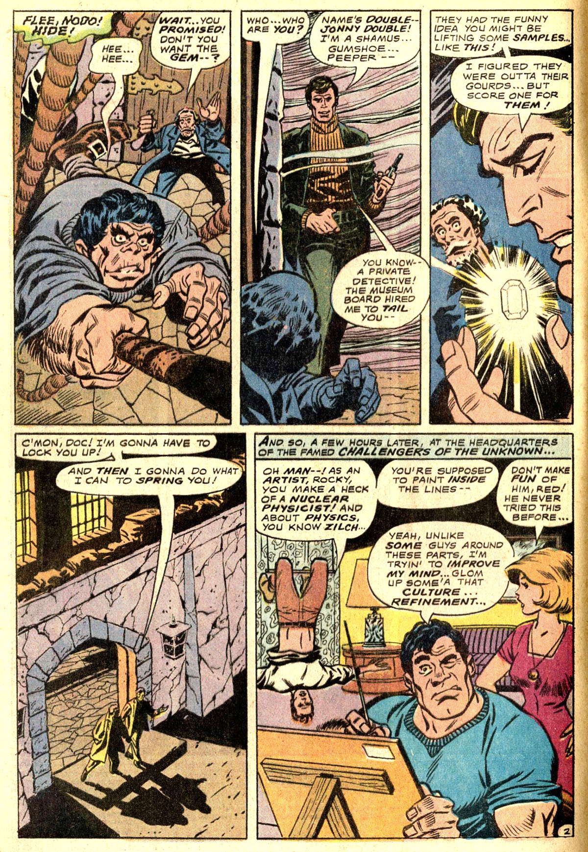 Read online Challengers of the Unknown (1958) comic -  Issue #74 - 4