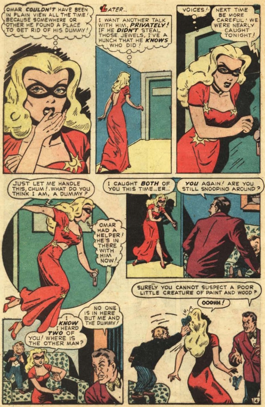 Read online Marvel Mystery Comics comic -  Issue #85 - 44