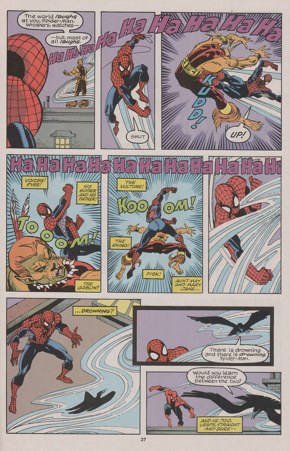 Read online The Spectacular Spider-Man (1976) comic -  Issue #191 - 22