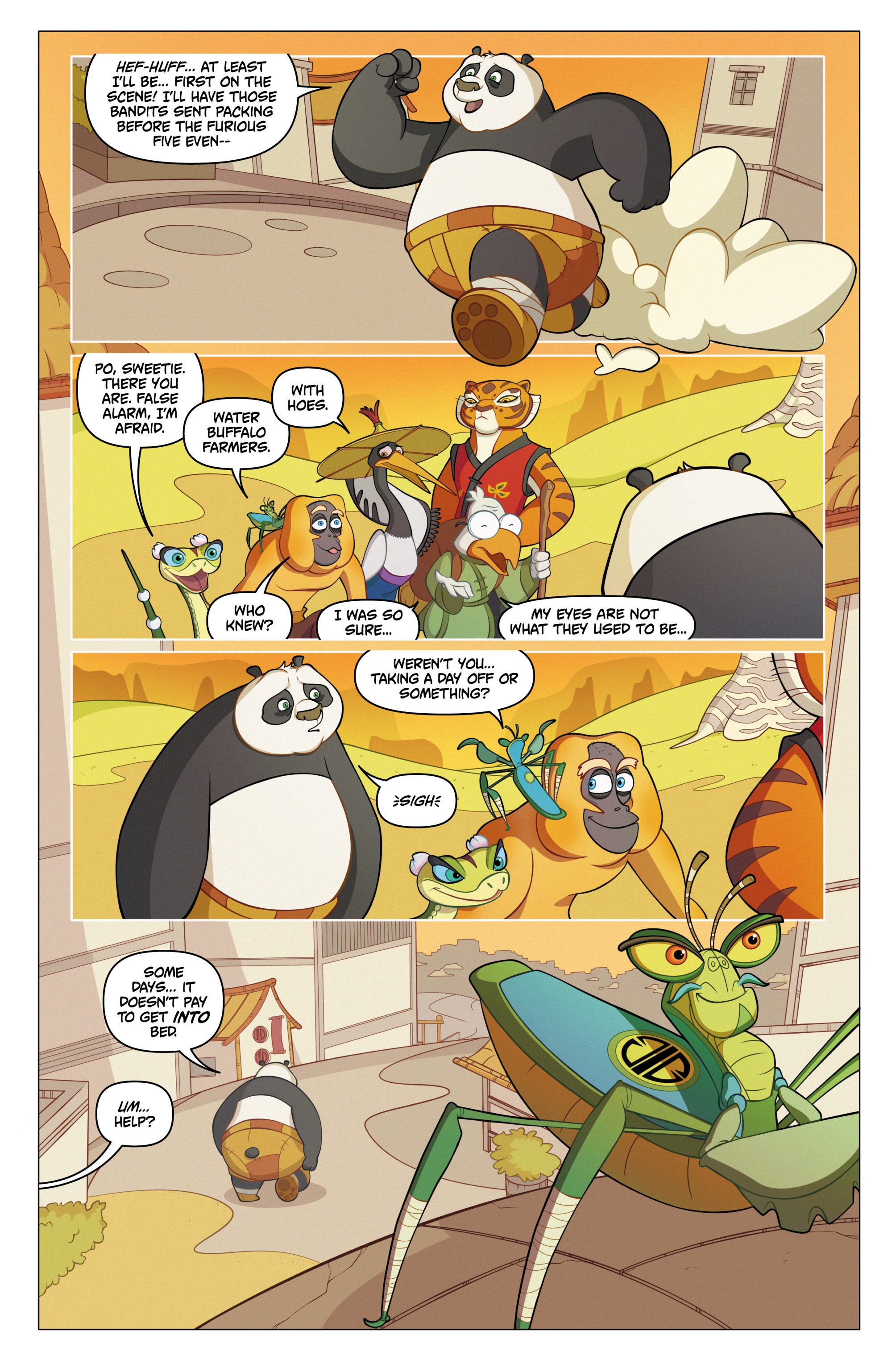 Read online DreamWorks Kung Fu Panda comic -  Issue #2 - 25