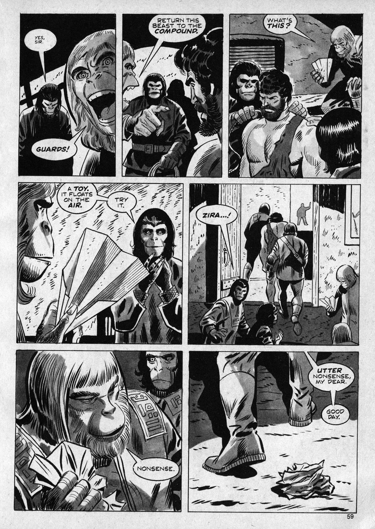 Read online Planet of the Apes comic -  Issue #3 - 57
