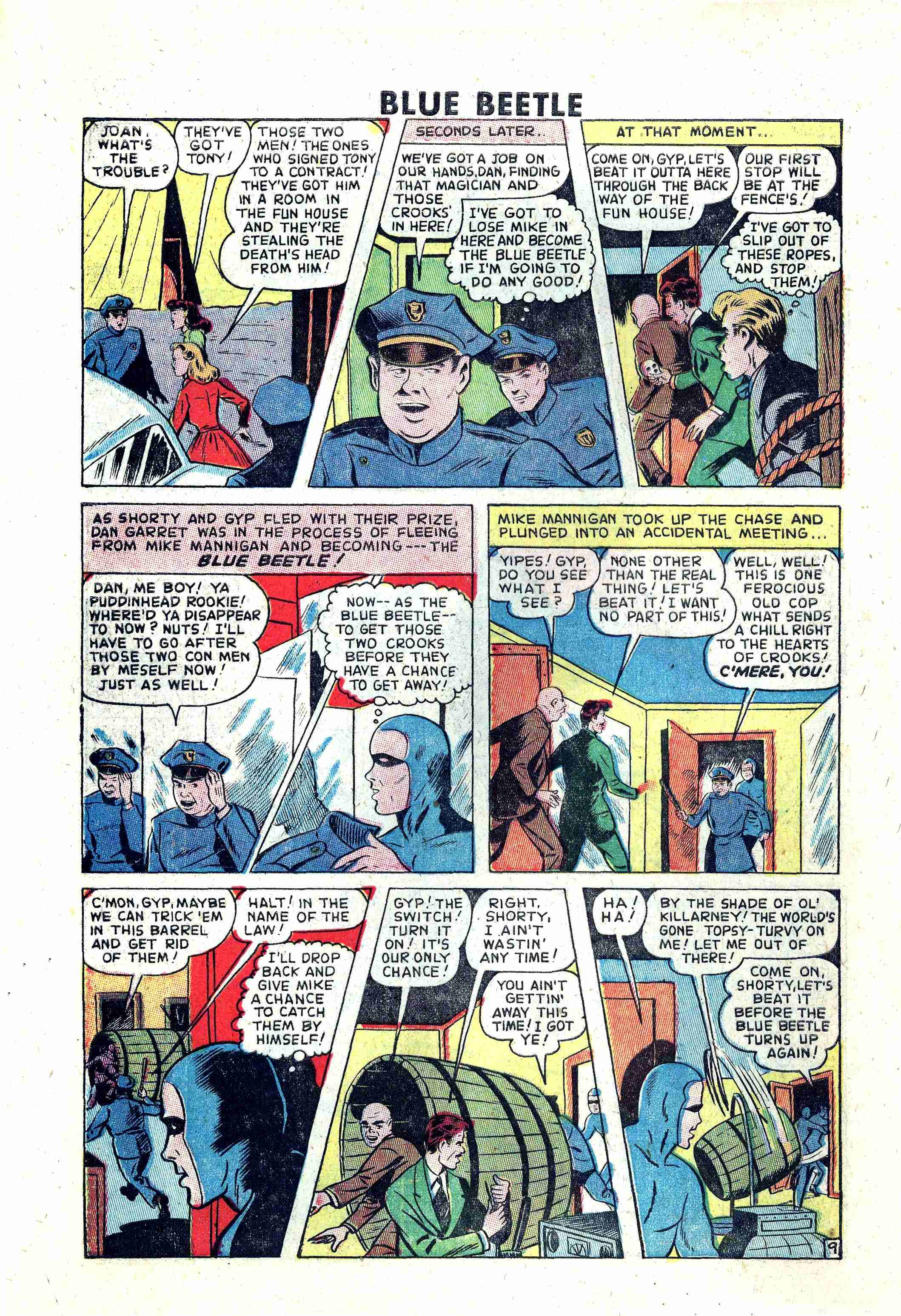Read online The Blue Beetle comic -  Issue #60 - 10