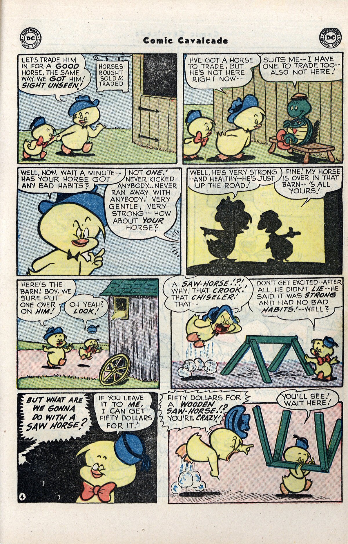 Read online Comic Cavalcade comic -  Issue #59 - 29