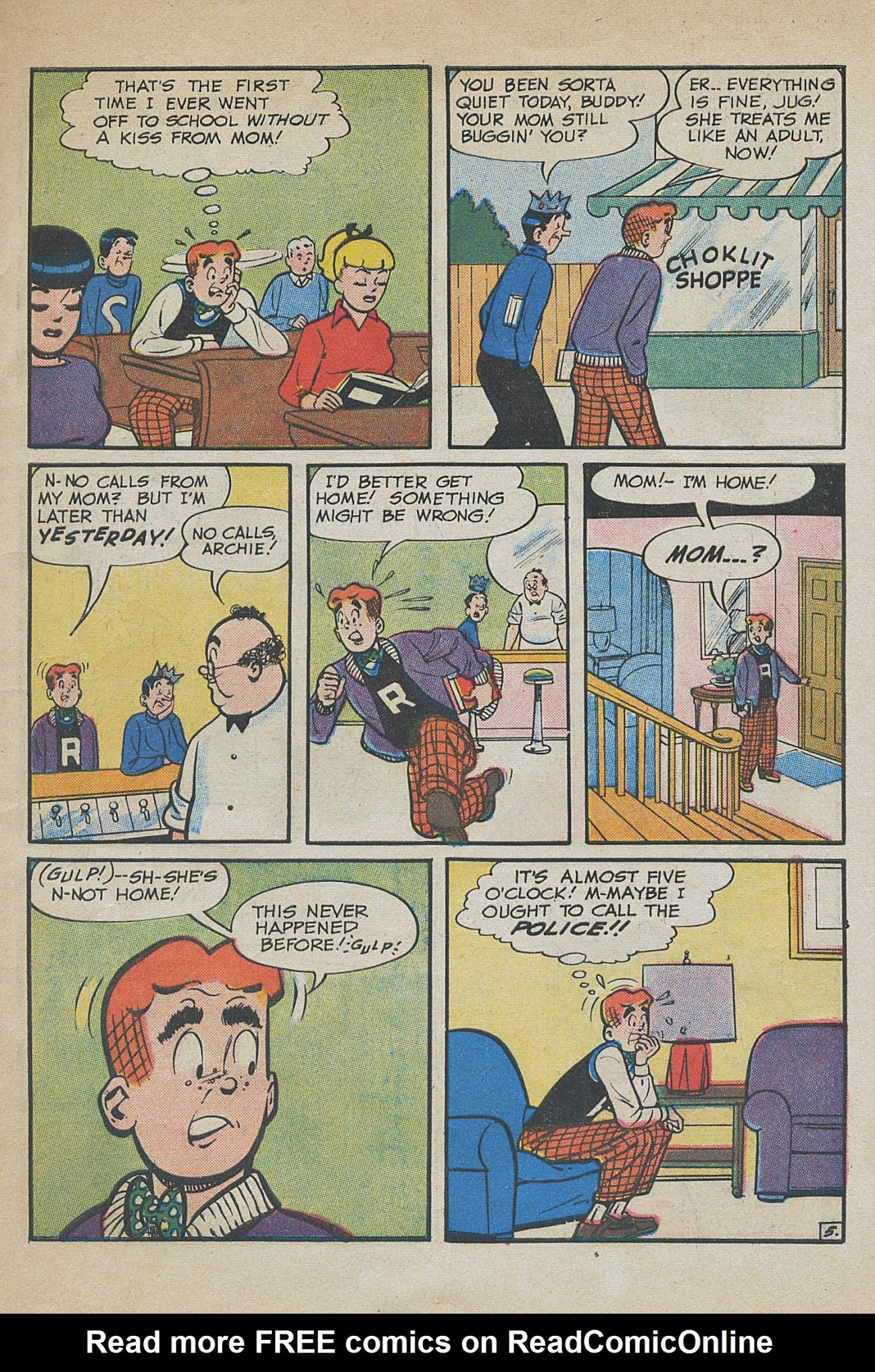 Read online Archie Comics comic -  Issue #110 - 7