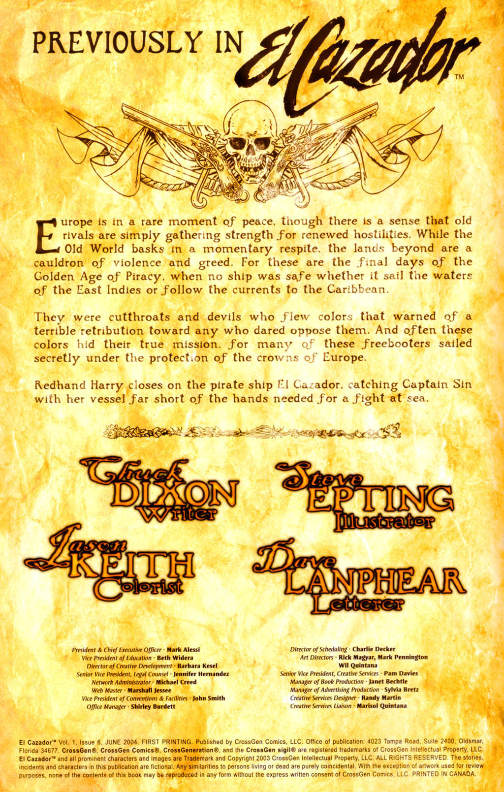 Read online El Cazador comic -  Issue #6 - 2