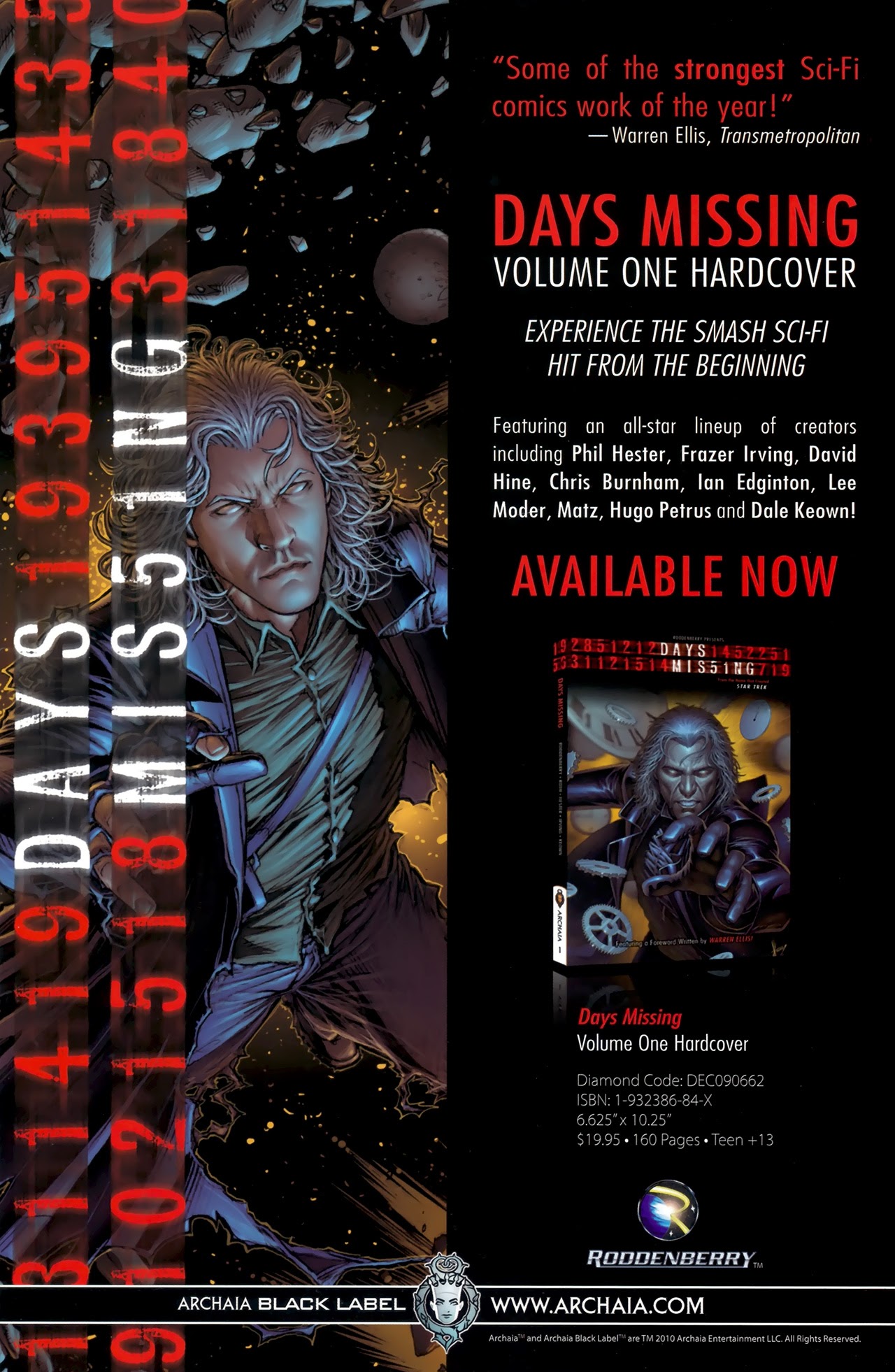 Read online Days Missing: Kestus comic -  Issue #1 - 31