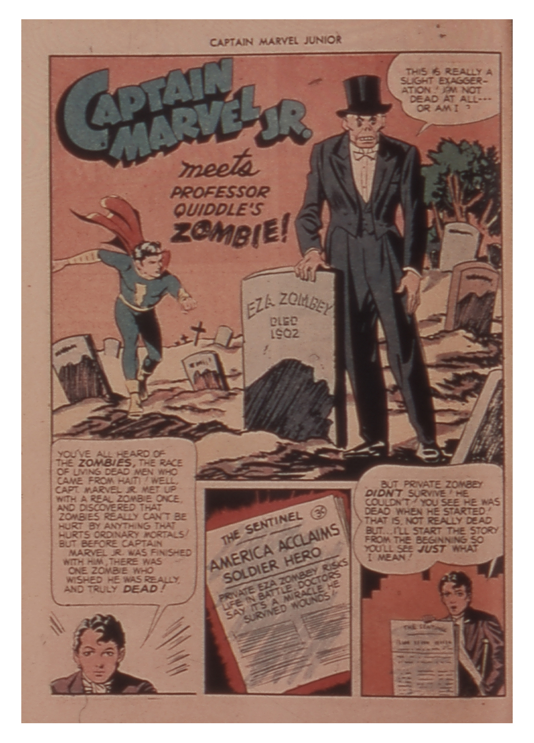 Read online Captain Marvel, Jr. comic -  Issue #12 - 18