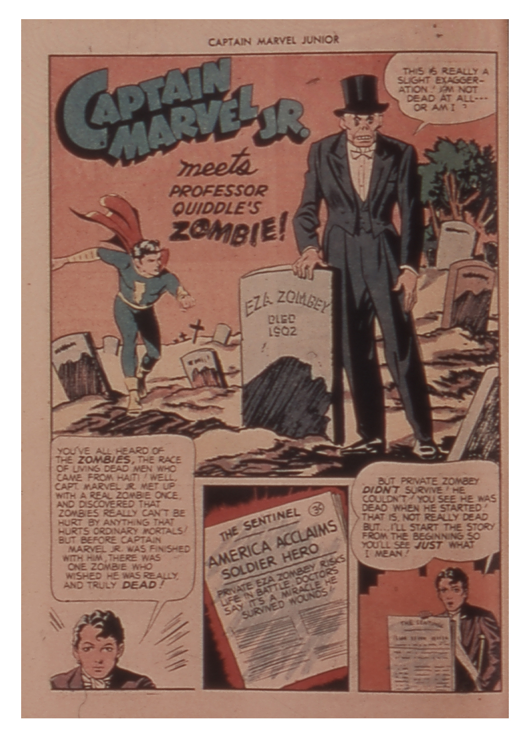 Read online Captain Marvel, Jr. comic -  Issue #12 - 18