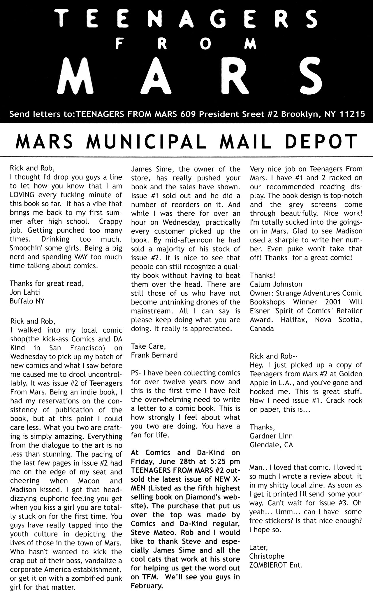 Read online Teenagers From Mars comic -  Issue #3 - 30