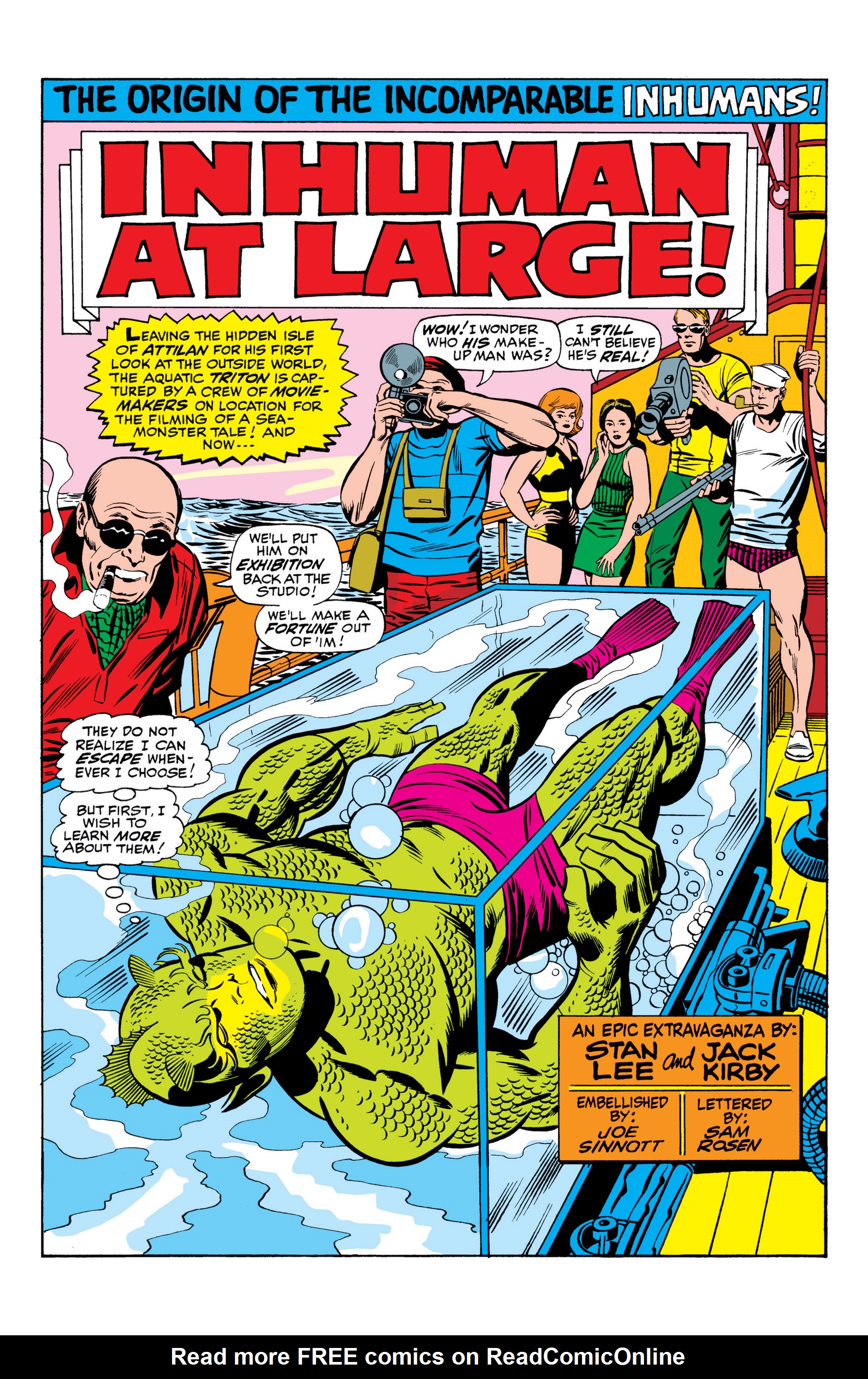 Read online Marvel Masterworks: The Inhumans comic -  Issue # TPB 1 (Part 1) - 33