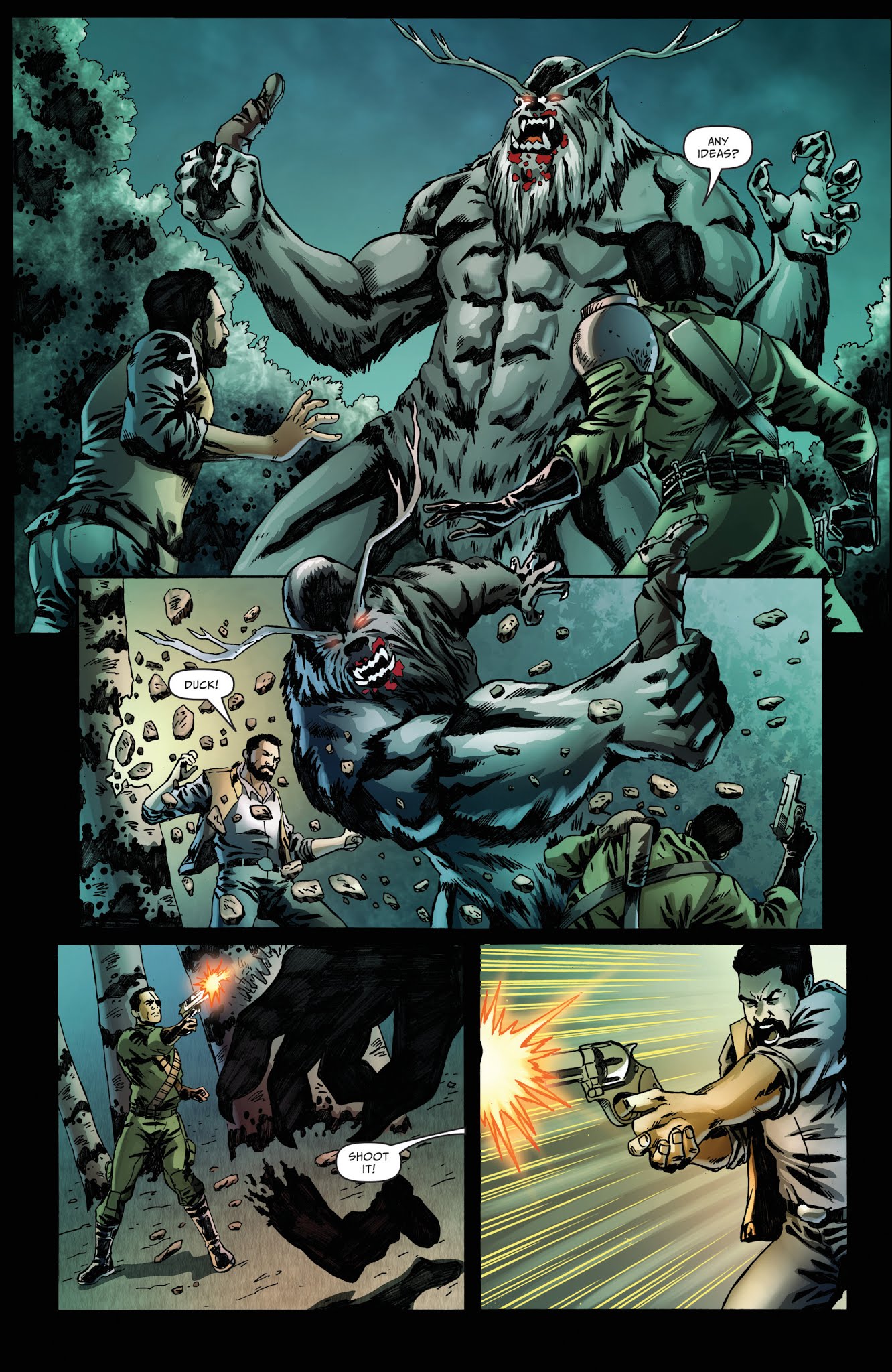Read online The Monster Hunters' Survival Guide Case Files: Wendigo comic -  Issue # Full - 37