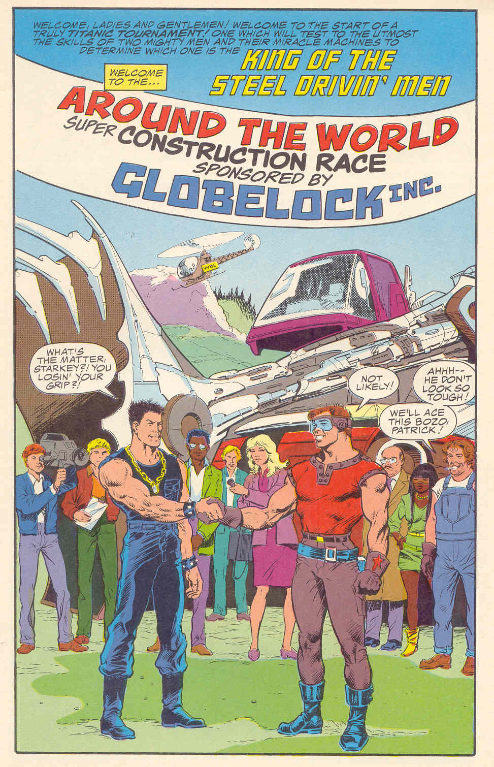 Read online Steelgrip Starkey comic -  Issue #5 - 3