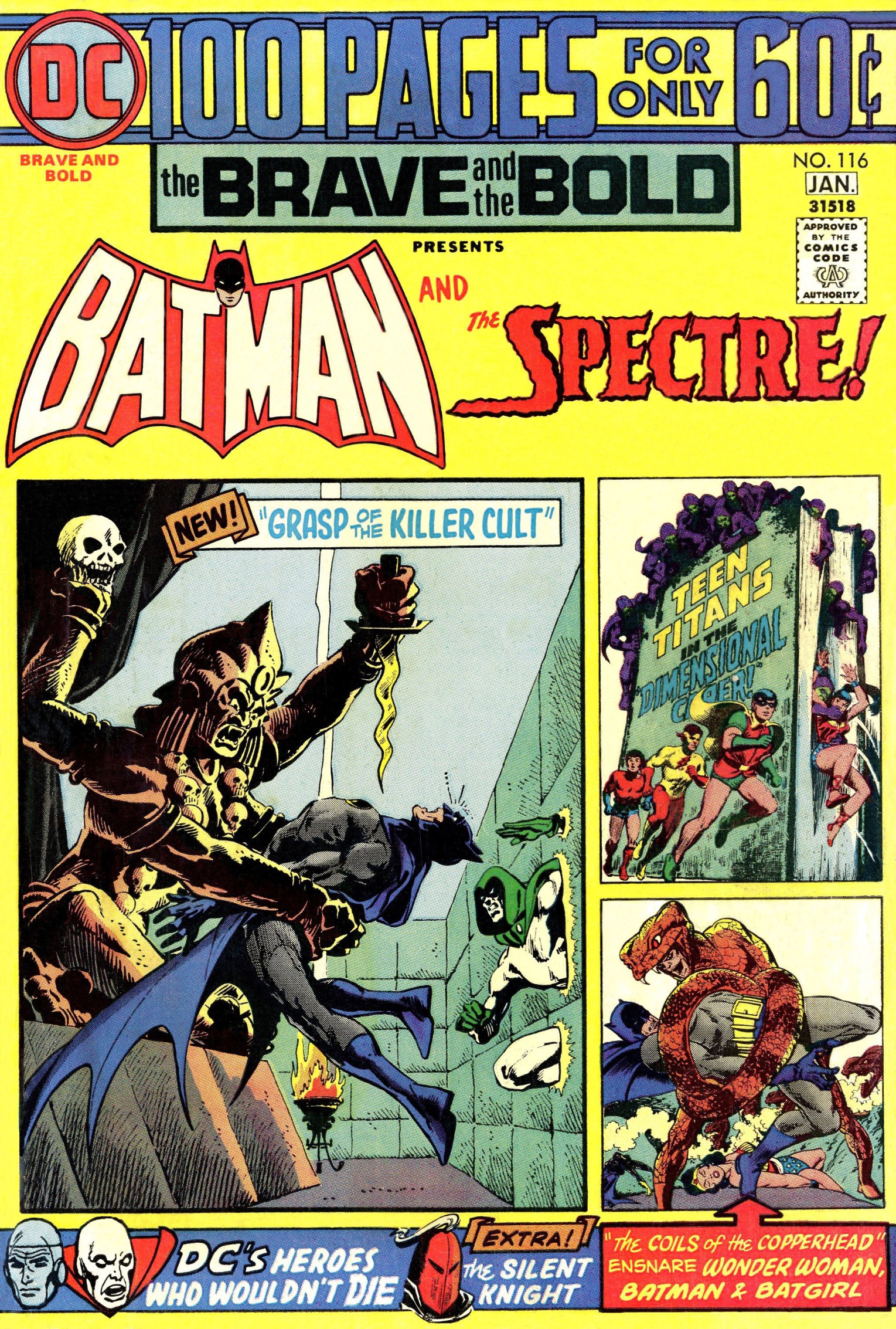 Read online The Brave and the Bold (1955) comic -  Issue #116 - 1