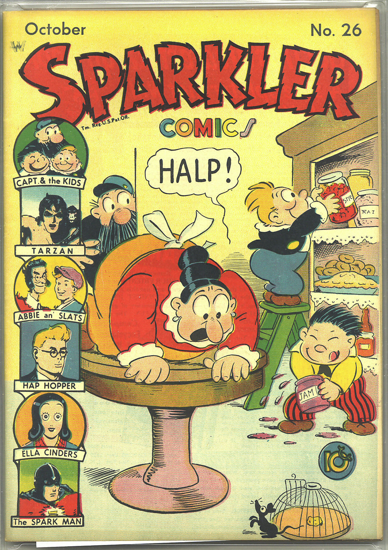 Read online Sparkler Comics comic -  Issue #26 - 1